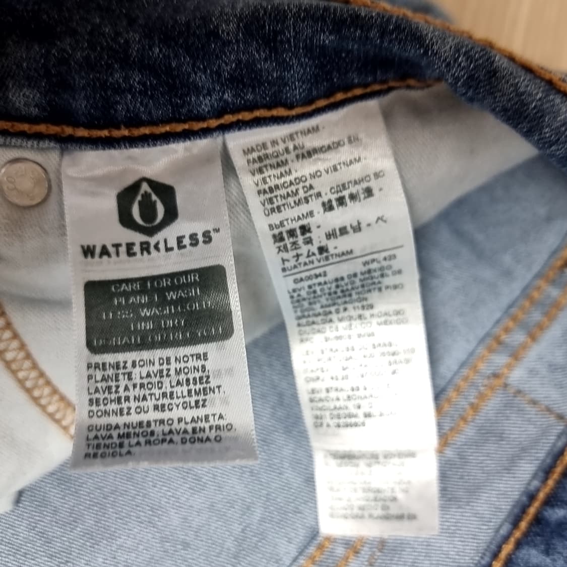 리바이스 514 청바지 데님 팬츠(34) 상품이미지3