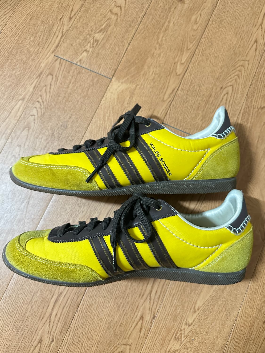 아디다스 웨일즈보너 재팬 옐로우 280 상품이미지3