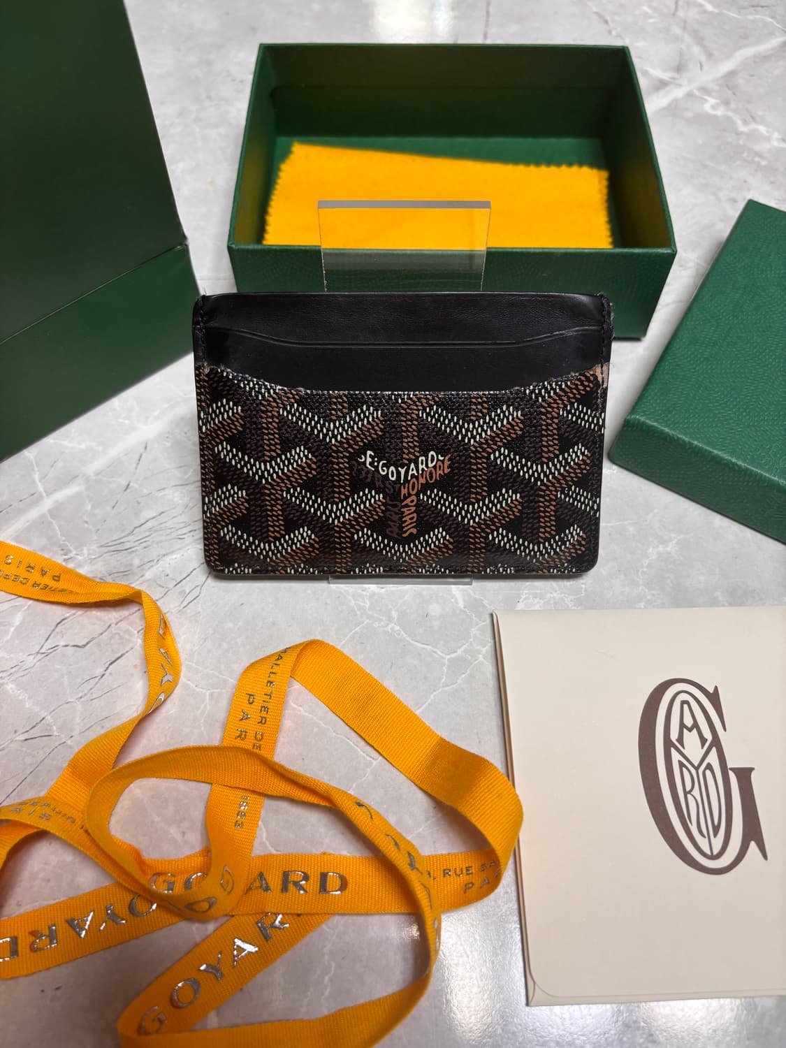 [A급] 풀박스 고야드 생쉴피스 카드지갑 상품이미지1