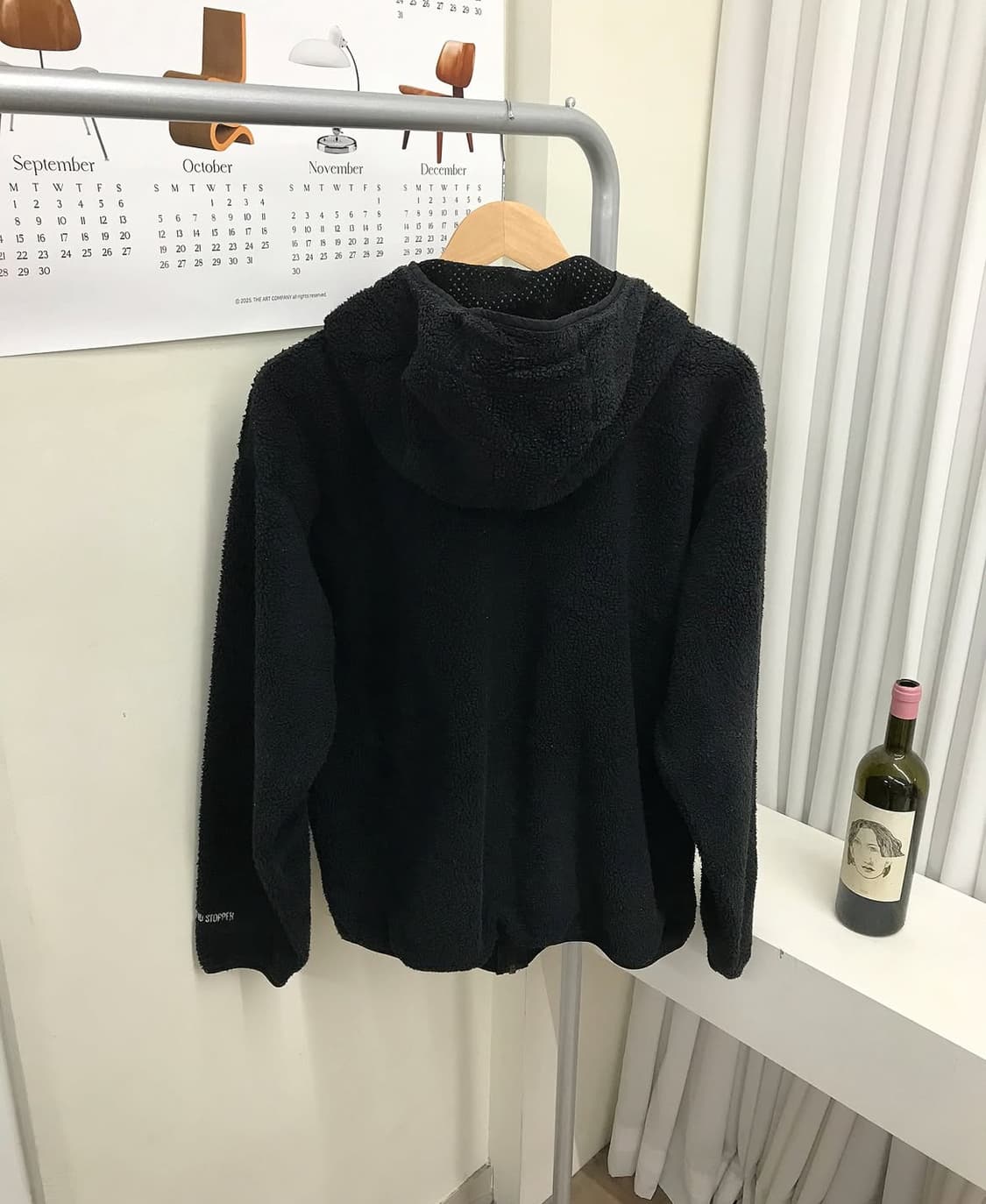 노스페이스 후드 뽀글이 후리스 자켓 상품이미지4