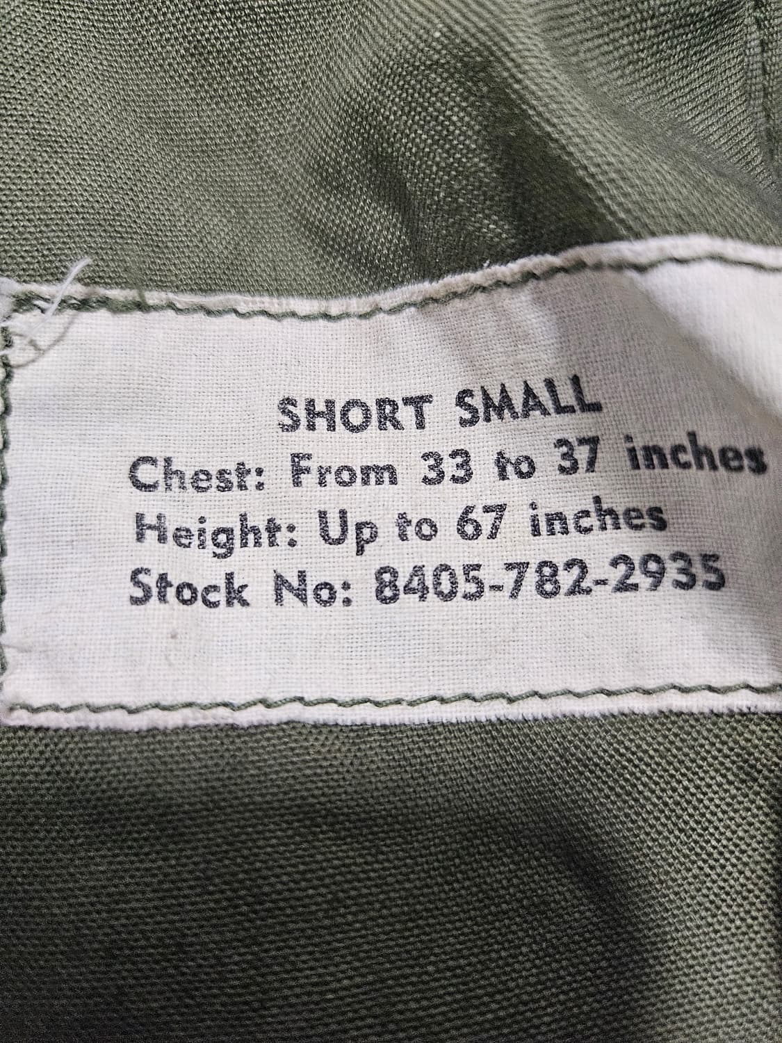 60s 미군오리지날 2세대 m65 S/S 상품이미지2