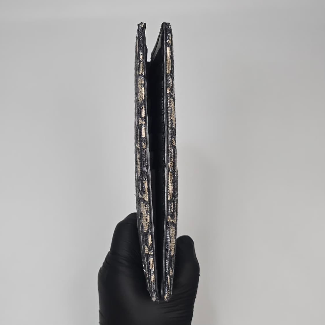 디올 오블리크 자카드 버티컬 장지갑 상품이미지7