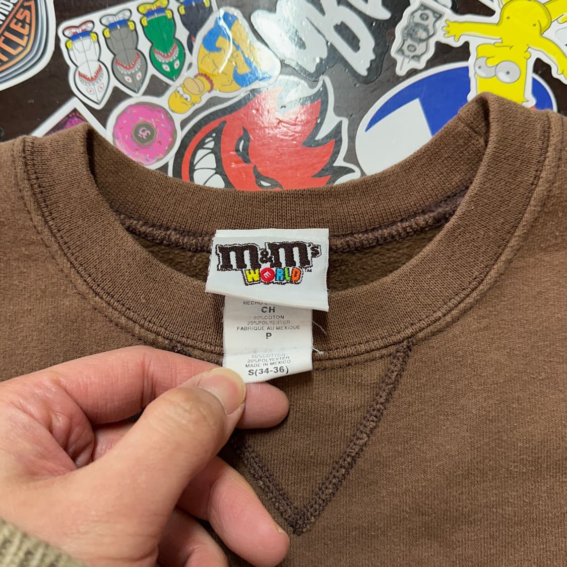 빈티지 엠앤엠 M&M 스웻셔츠 S(95) 상품이미지6