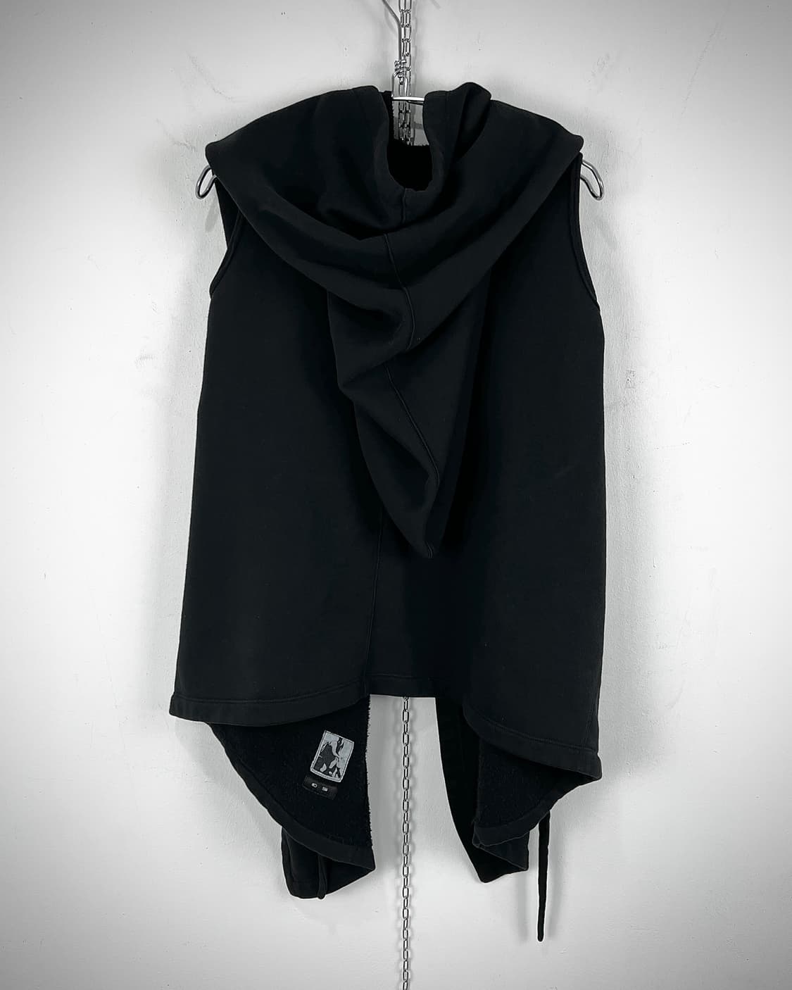 RICK OWENS DRKSHDW DRAPED HOOD VEST 상품이미지7