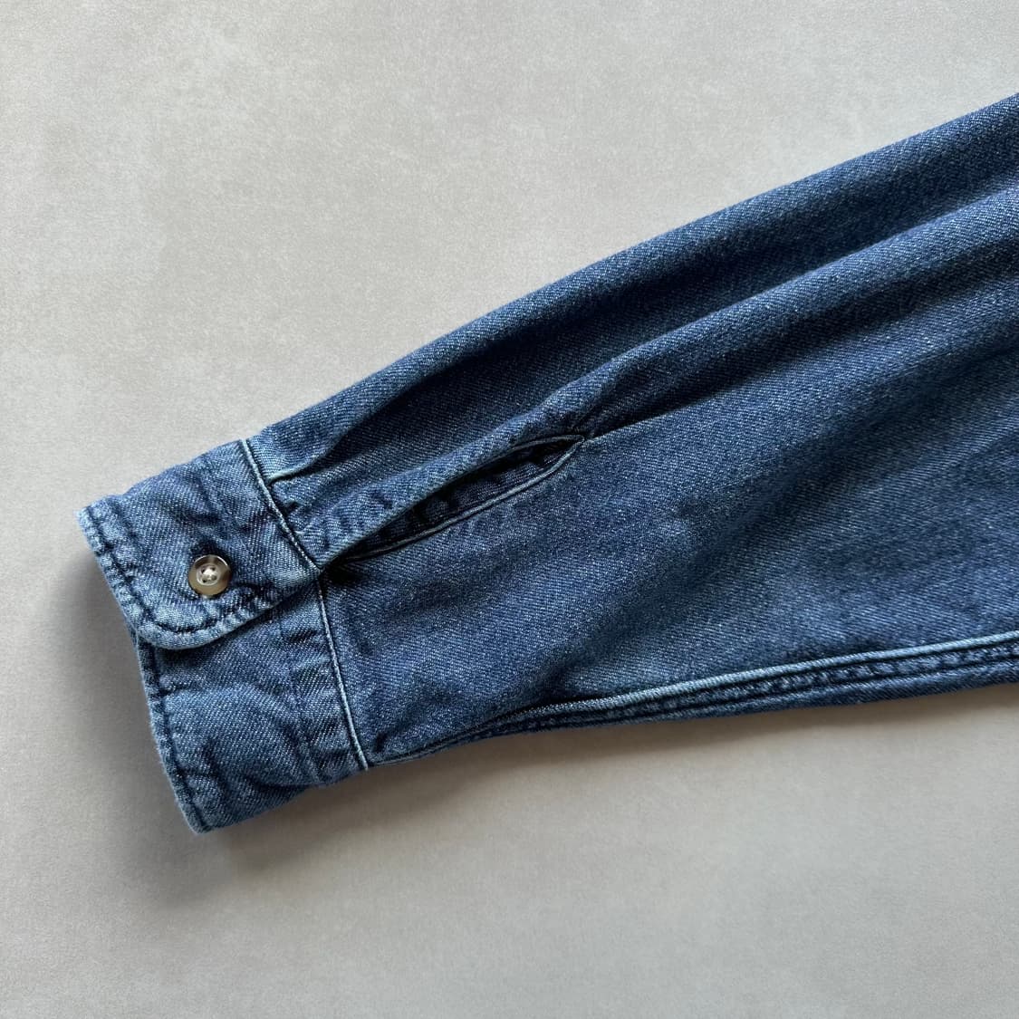 [L-XL]리바이스 Levi's 오버사이즈 데님 후드 셔츠 상품이미지8