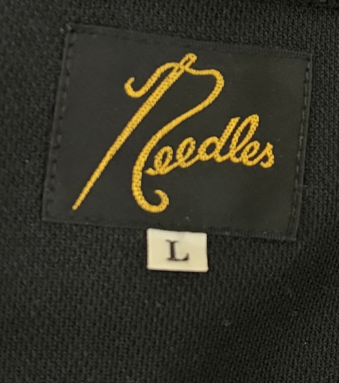 니들스 x BEAMS 폴리스무스 트랙자켓 블랙 상품이미지3