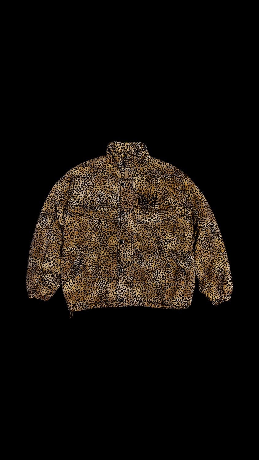 스컬프터 레오파드 집업 상품이미지1