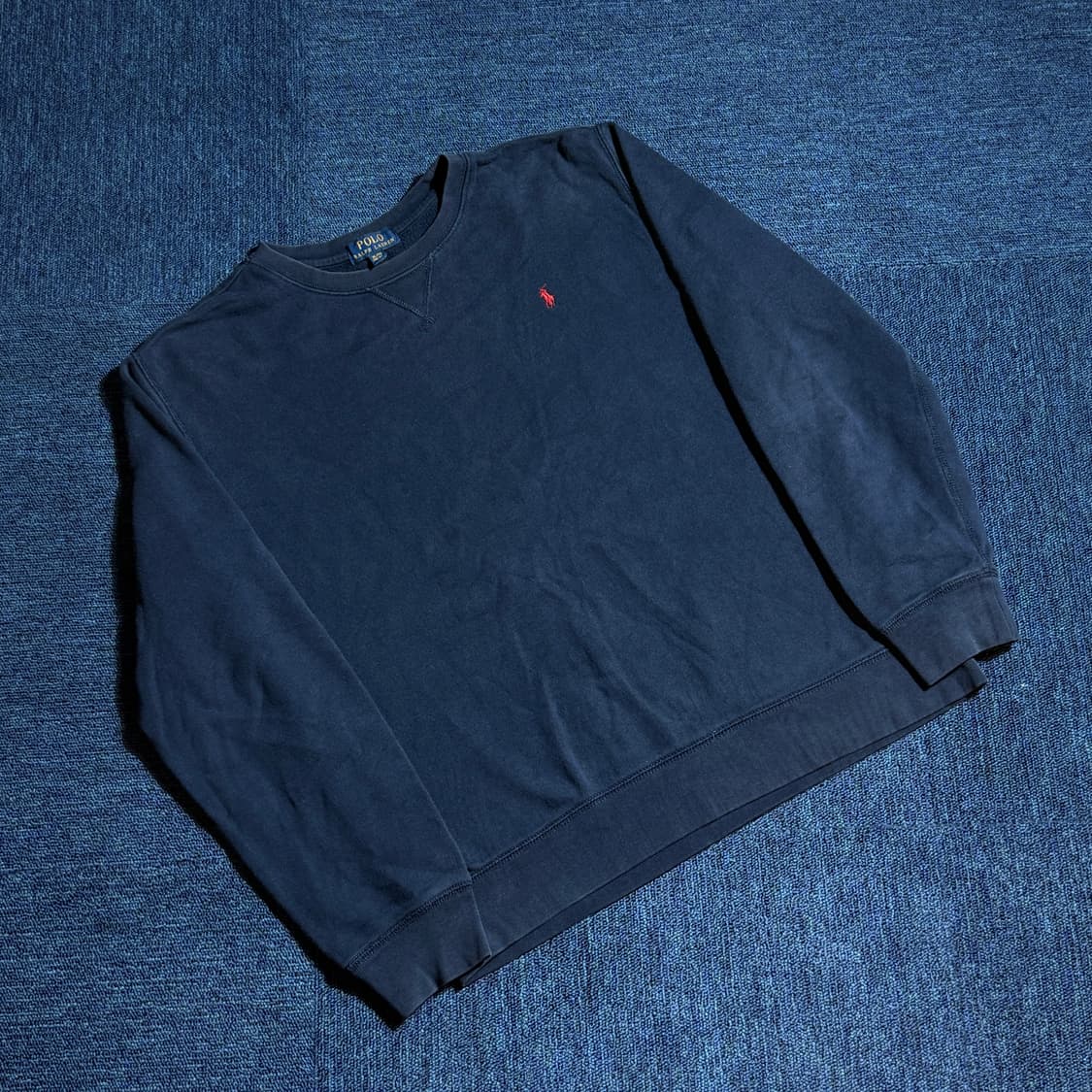 폴로 랄프로렌 네이비 맨투맨 상품이미지1
