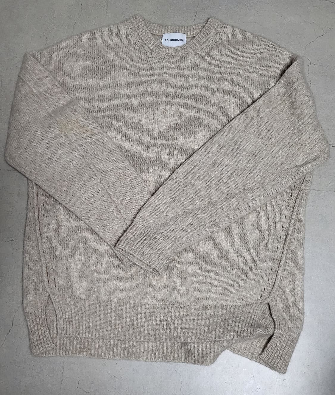 솔리드옴므 니트 상품이미지1