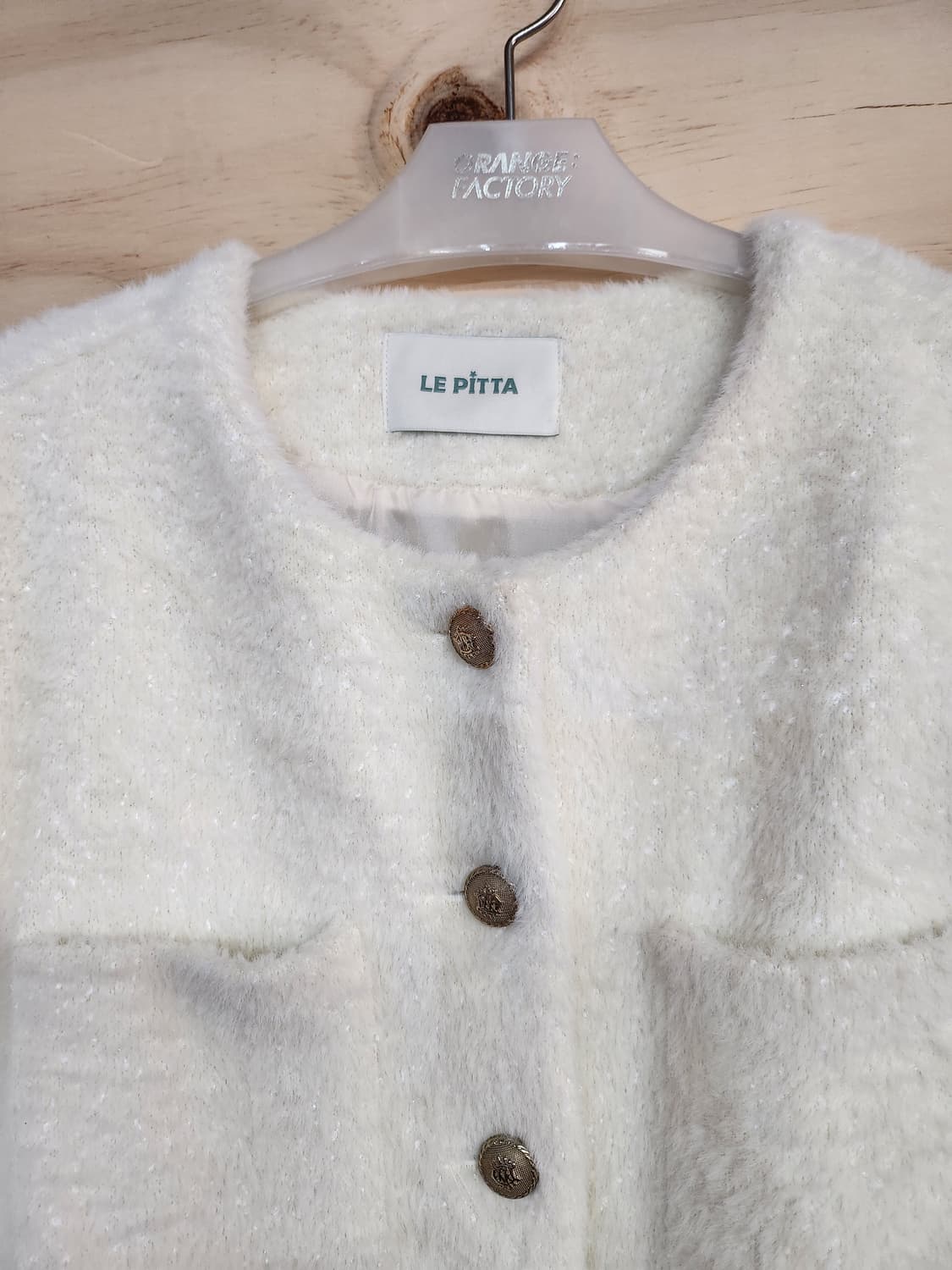 357) 르피타 크롭 부클 자켓 상품이미지2