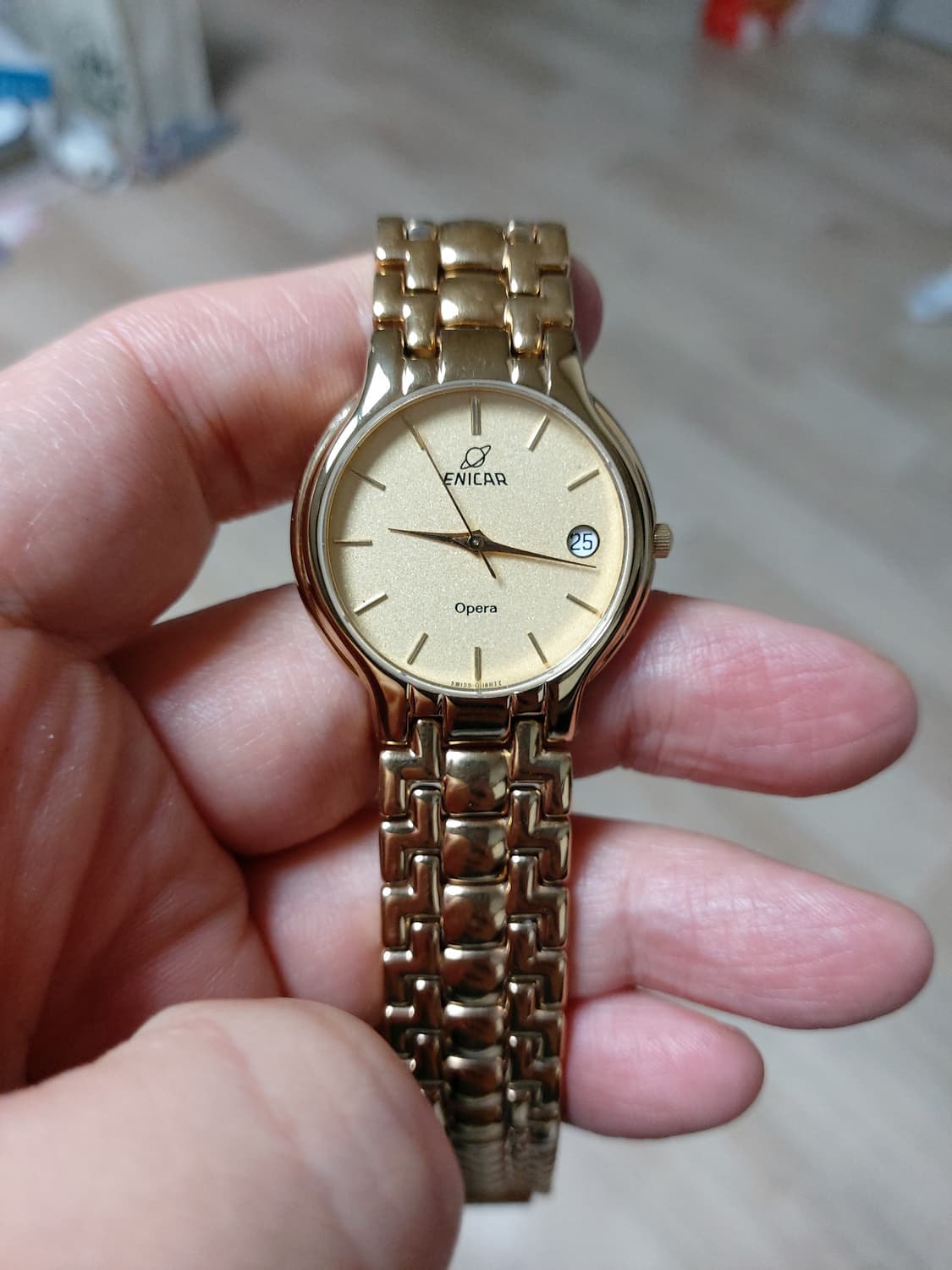 에니카 오페라 금장 남성 시계 상품이미지1