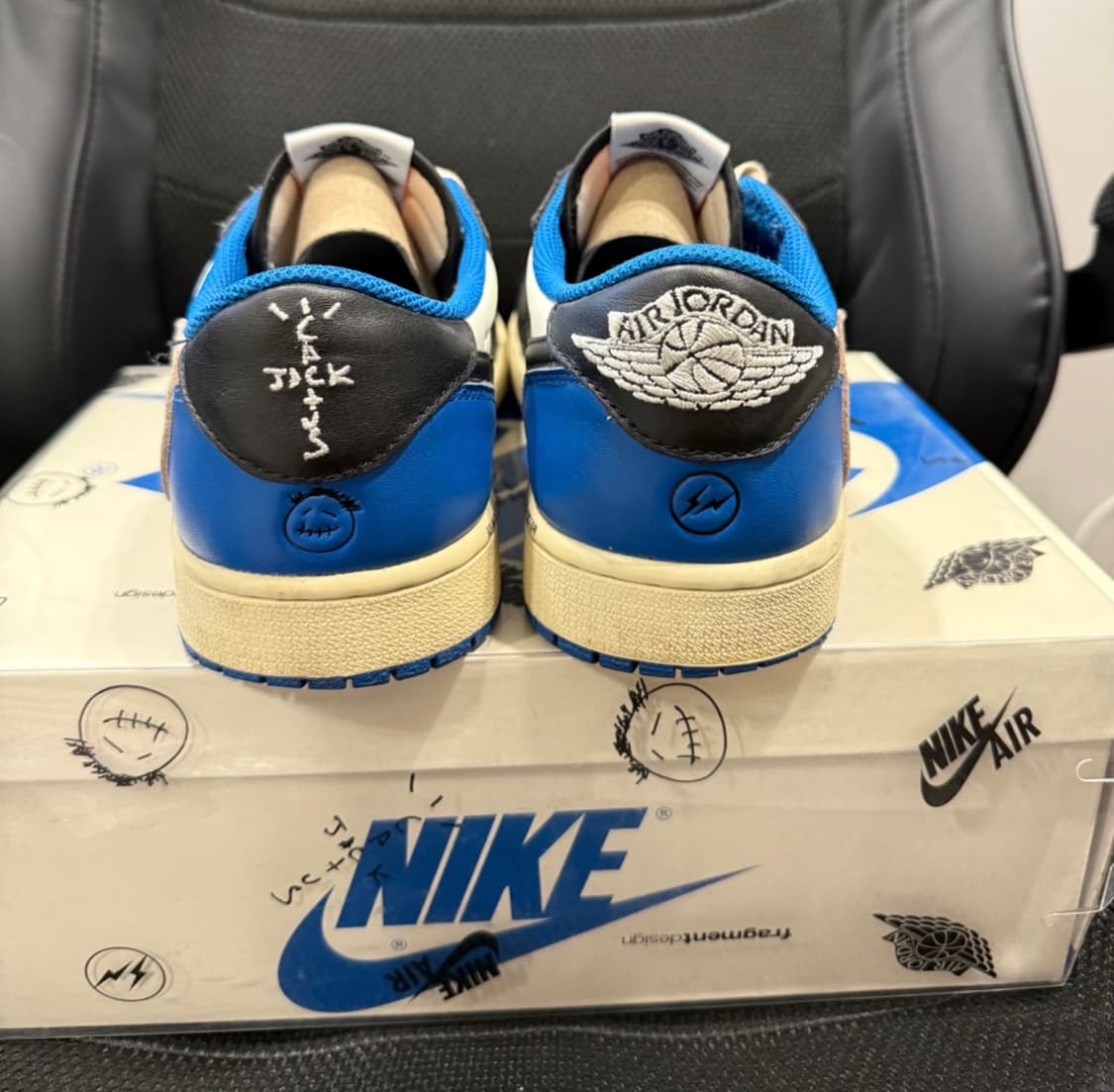 조던 1 스캇 프라그먼트 로우  상품이미지5