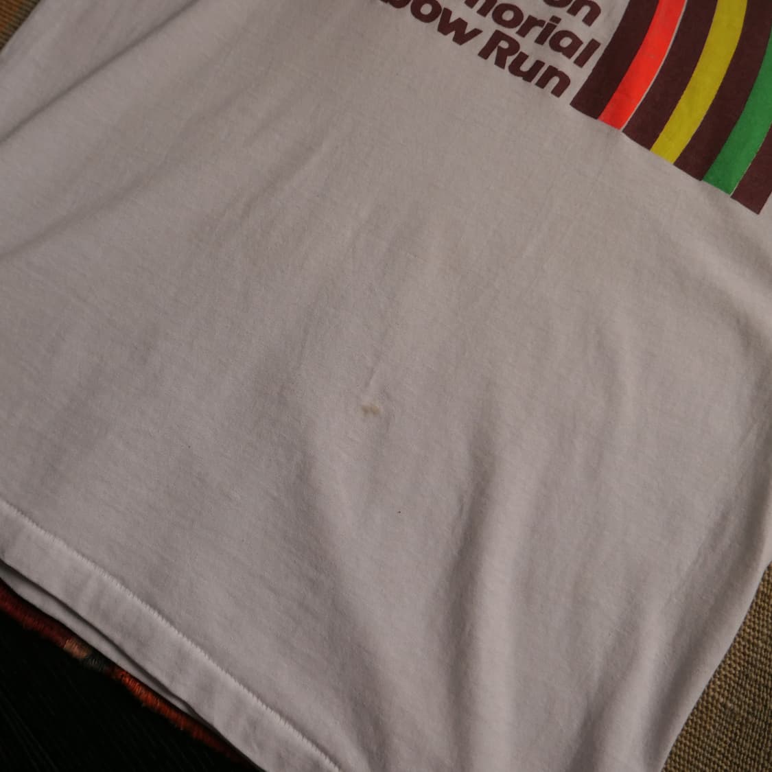 90s NIKE Rainbow Run T-shirt (95size) 상품이미지7
