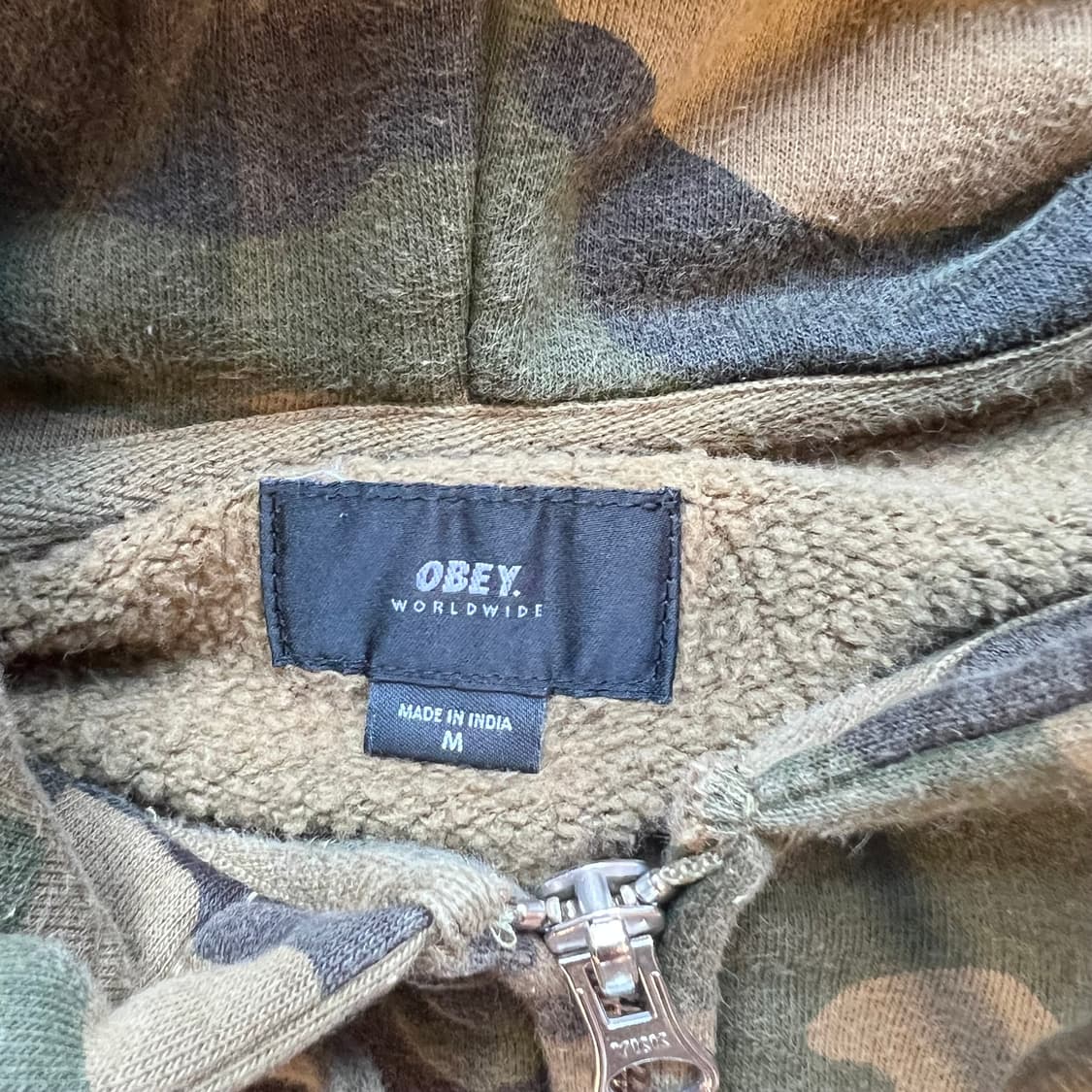 [M]OBEY 오베이 카모플라쥬 후디 상품이미지4