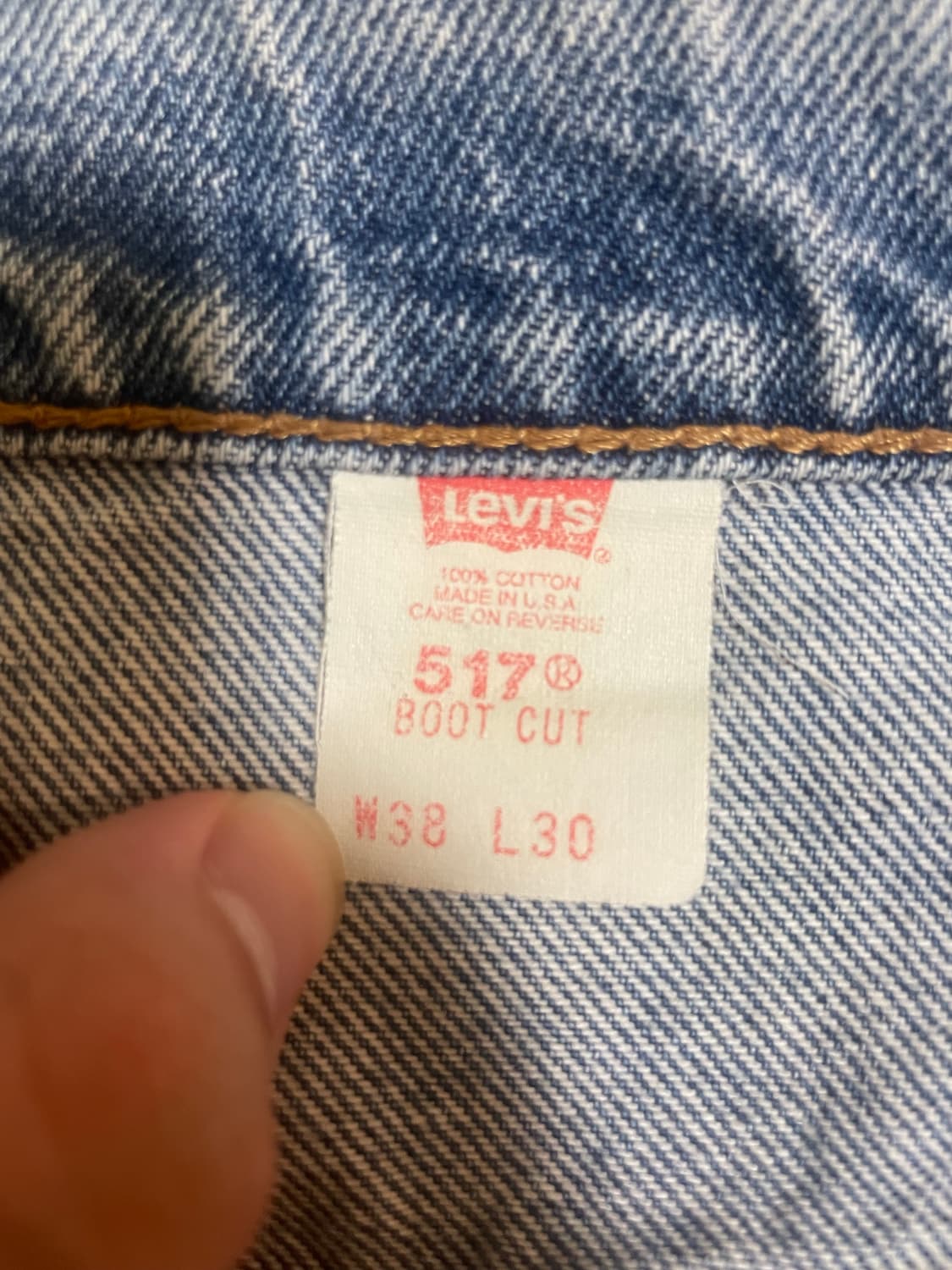90s levi’s made in usa 517 90년대 리바이스 517 상품이미지4