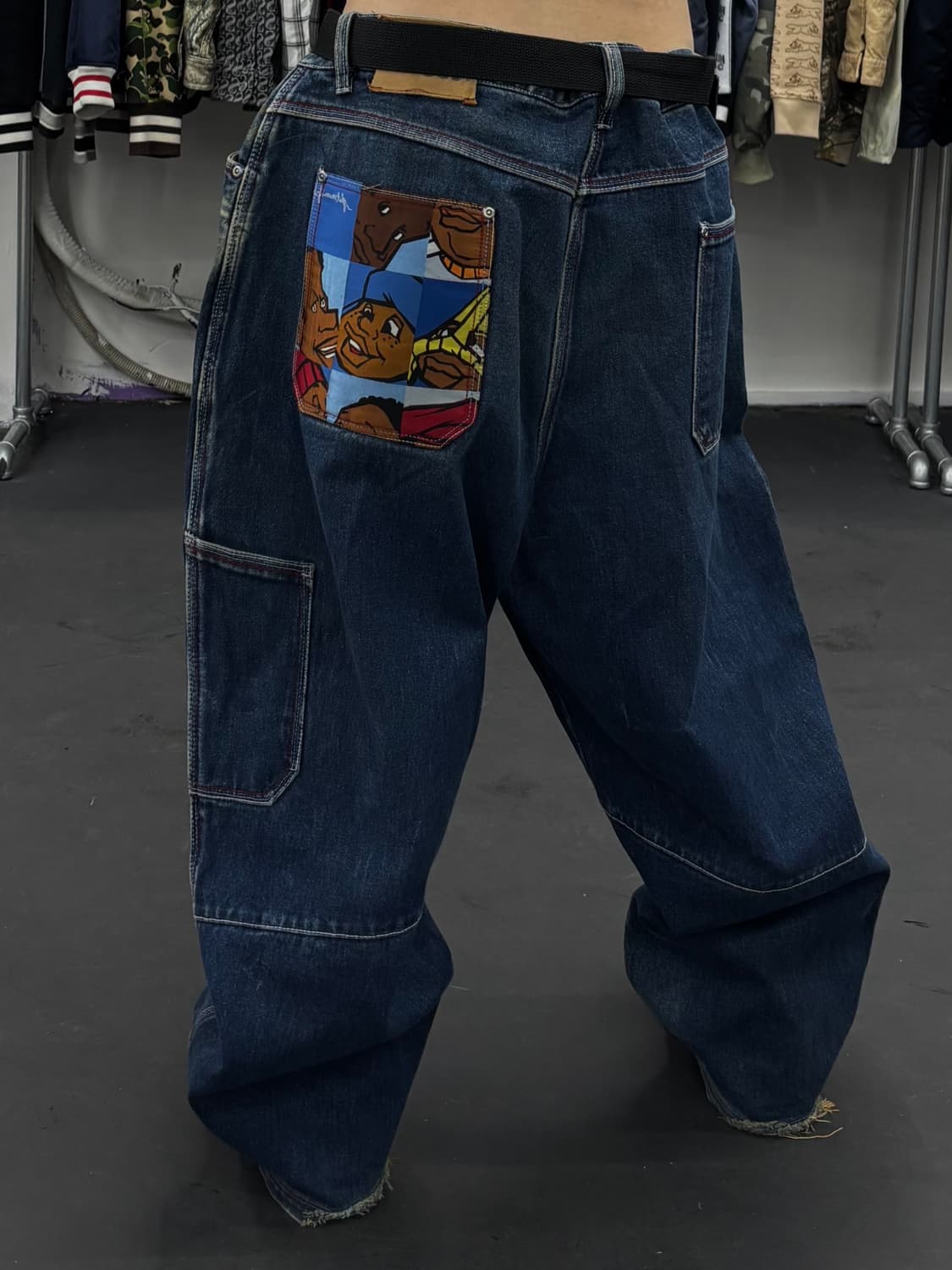 FUBU 푸부 플래티넘 올드스쿨 카펜터 팬츠 상품이미지3