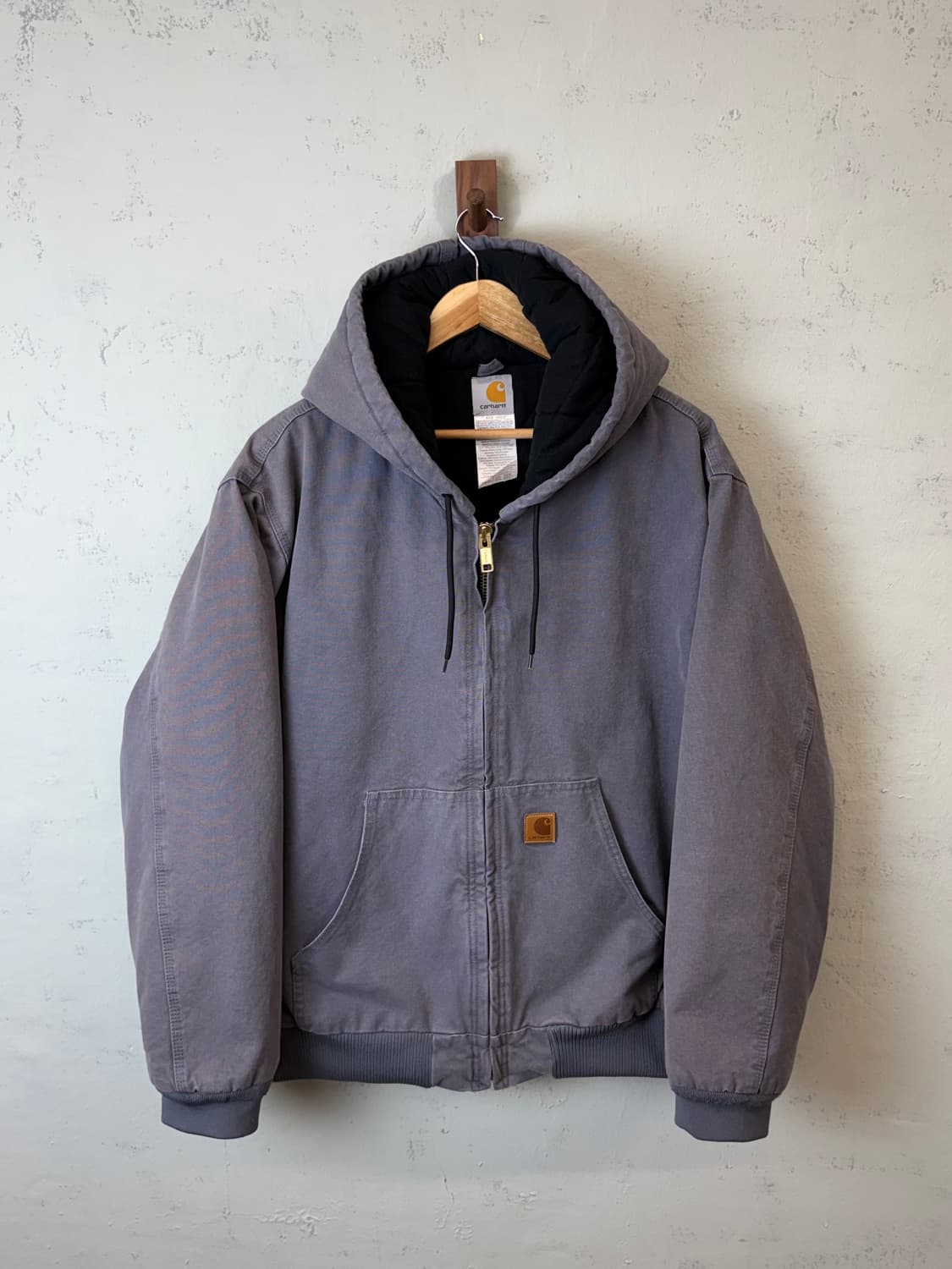 칼하트 시멘트 그레이 액티브 후드 자켓 상품이미지1