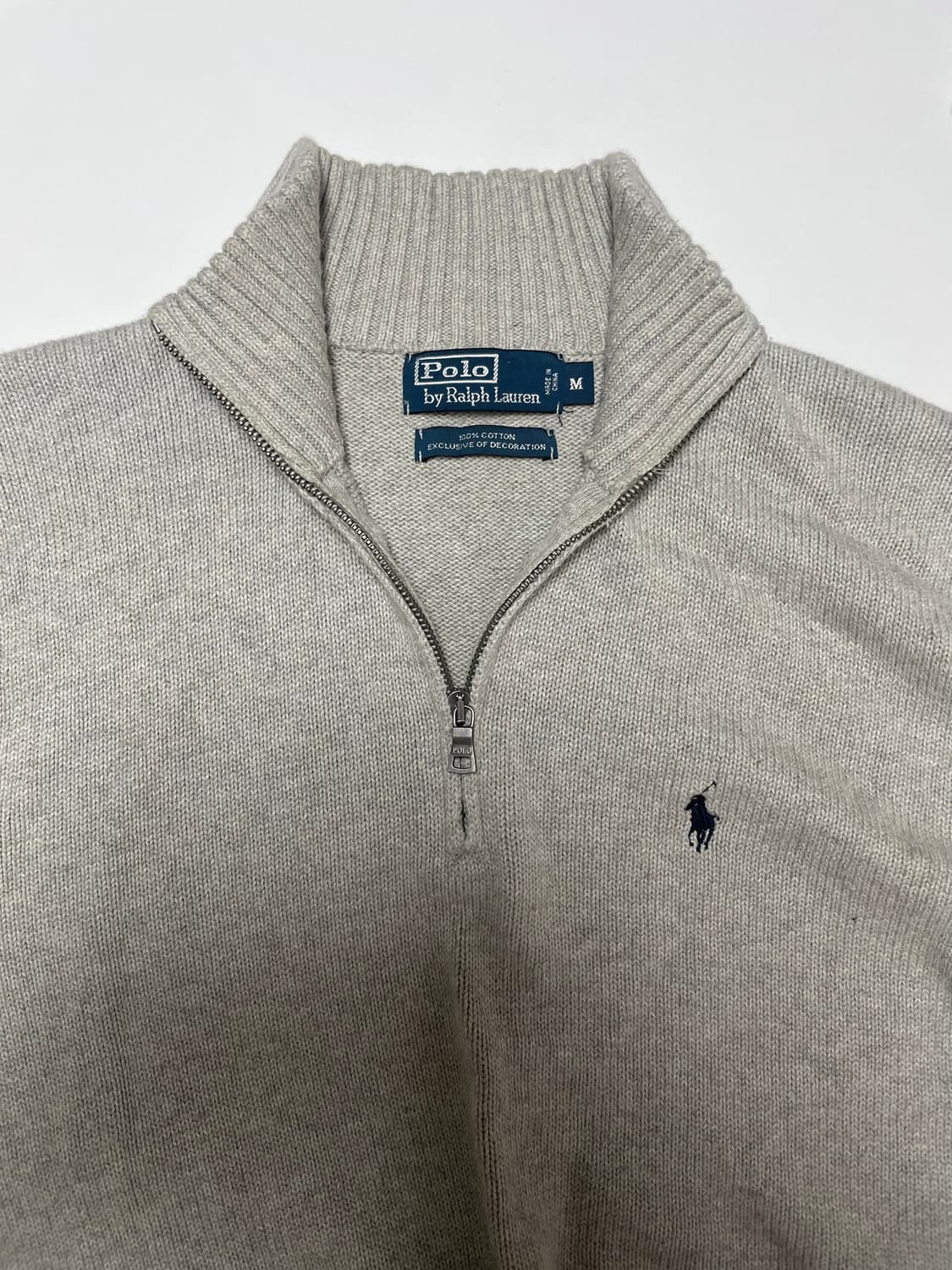 Polo 폴로 랄프로렌 오트밀 간절기 니트 M  상품이미지6