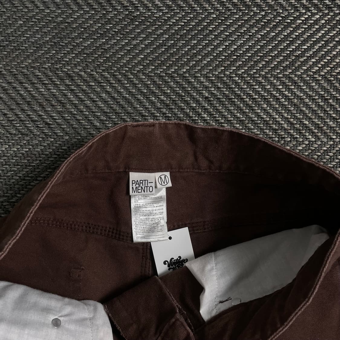 파르티멘토 브라운 와이드 카펜터 팬츠o 4096 상품이미지5