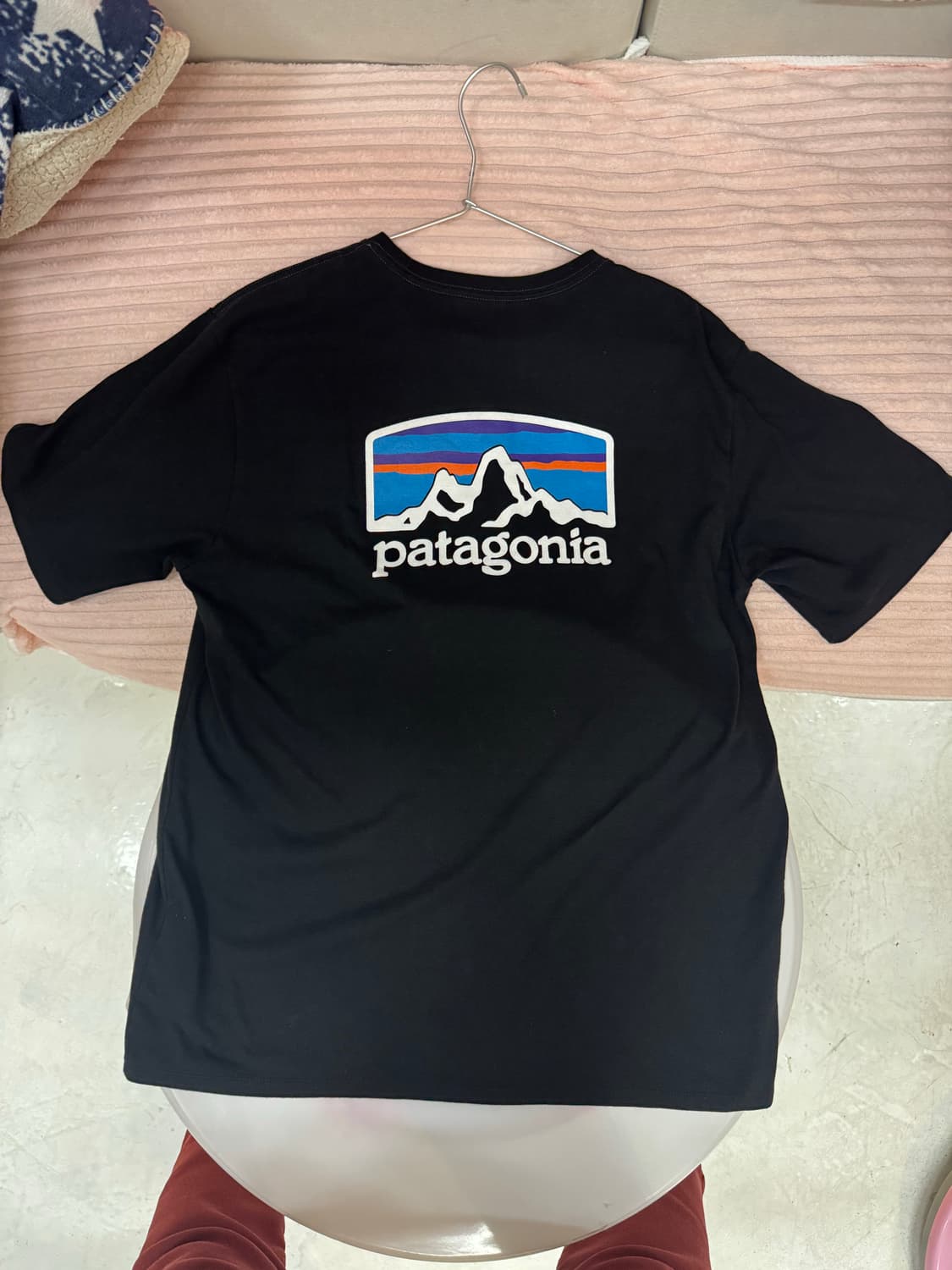 Patagonia 파타고니아 반팔 티셔츠 (블랙) 상품이미지3