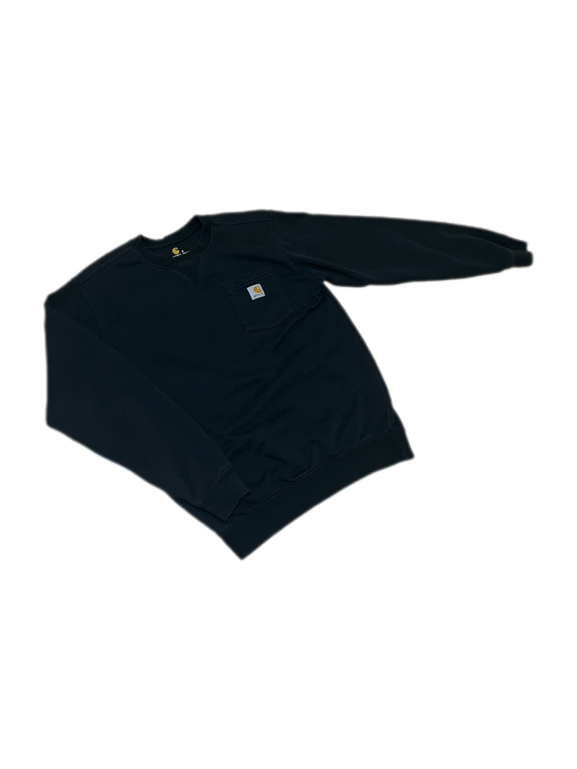 칼하트 오리지널핏 블랙 포켓 스웻셔츠 상품이미지2