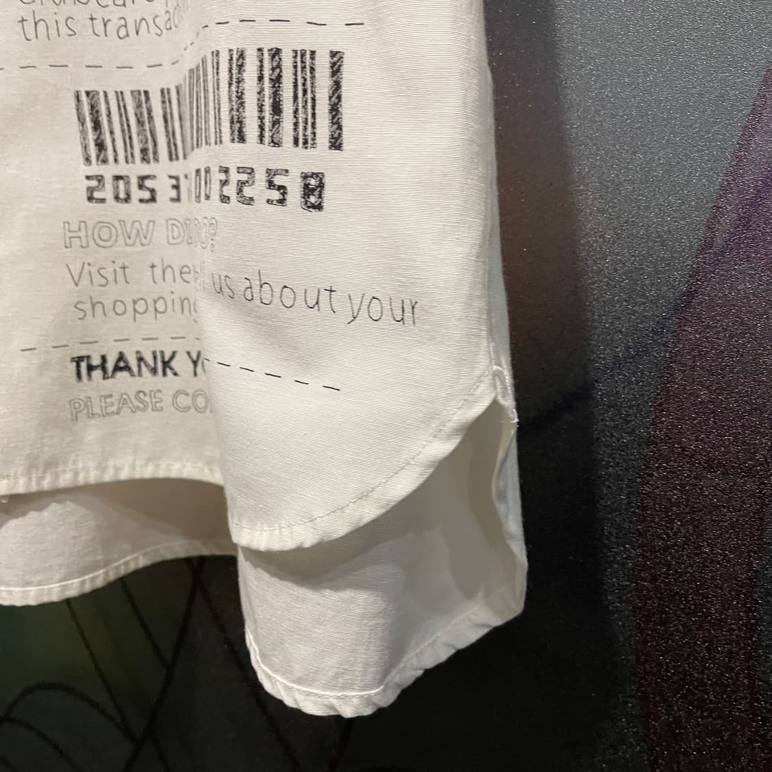 rivet&surge 화이트나염 1/2셔츠  상품이미지7