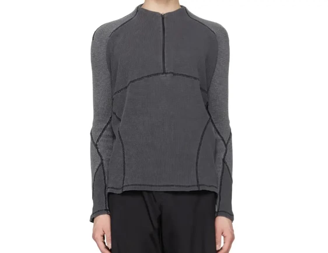 혜인서 그레이 하프집업 상품이미지2