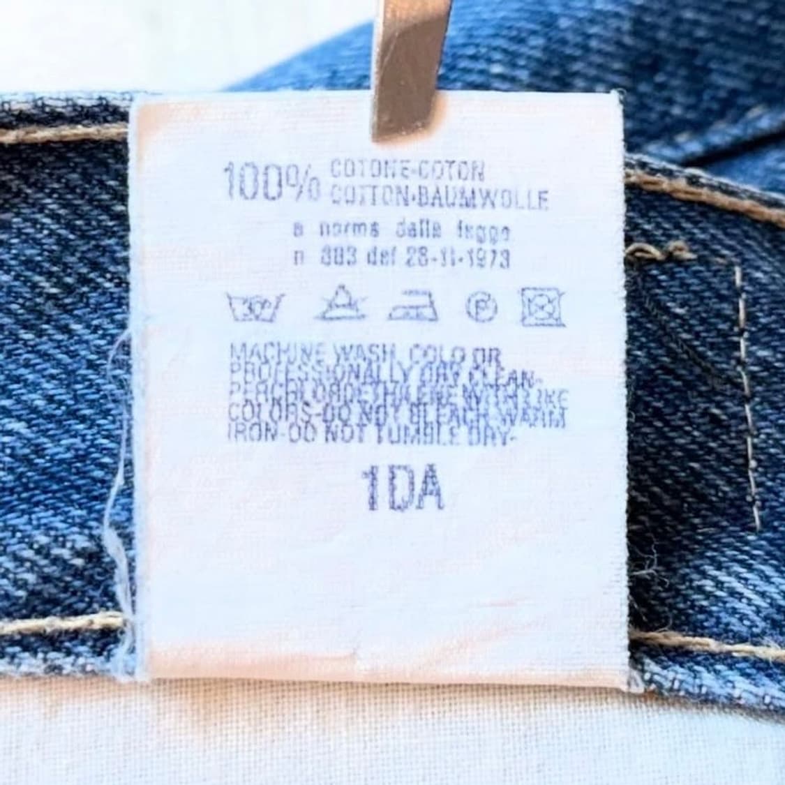 90년대 베르사체 진 꾸뛰르 데님 팬츠 상품이미지10