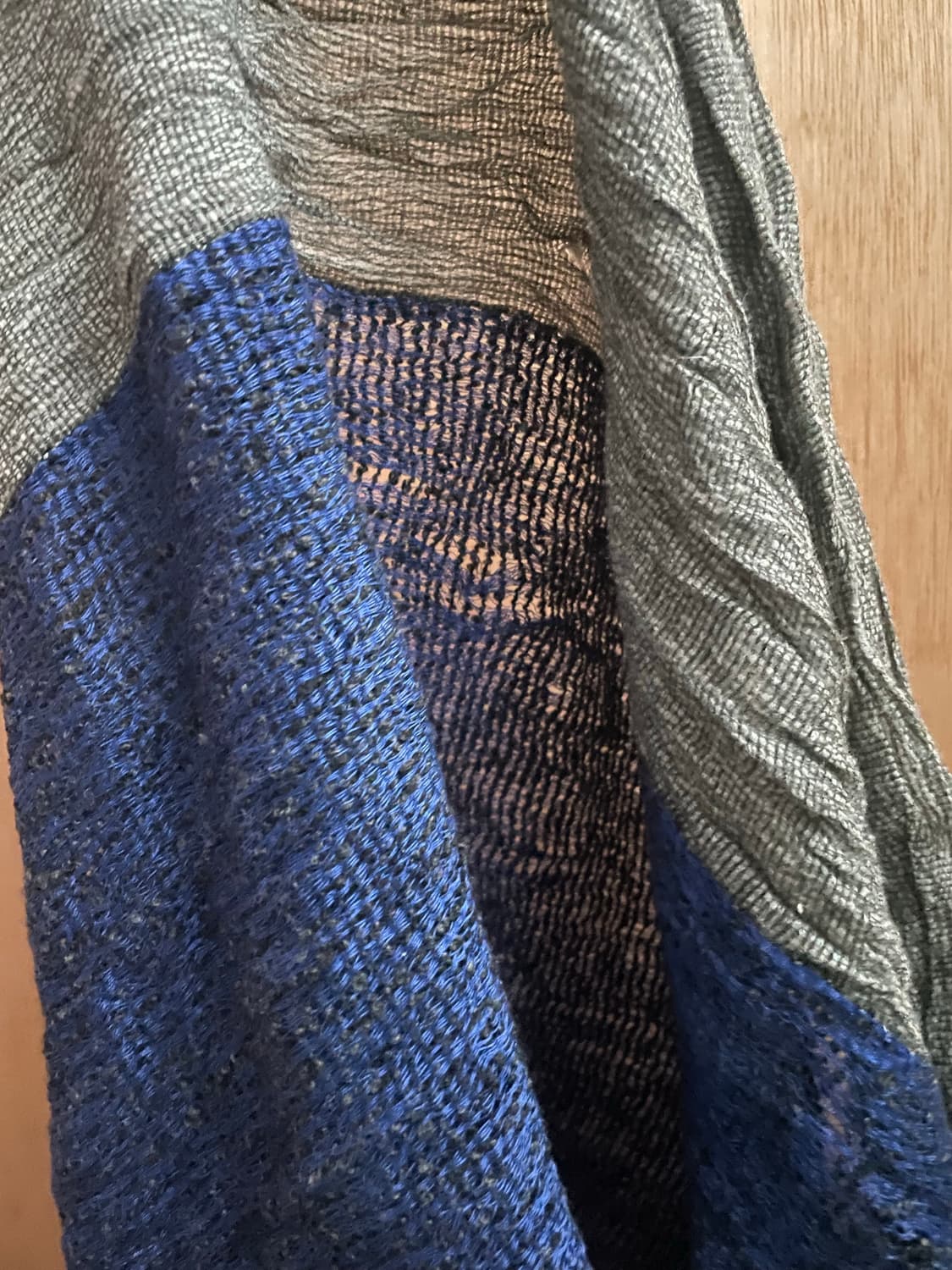 이세이미야케 멀티컬러 플리츠 머플러 상품이미지6