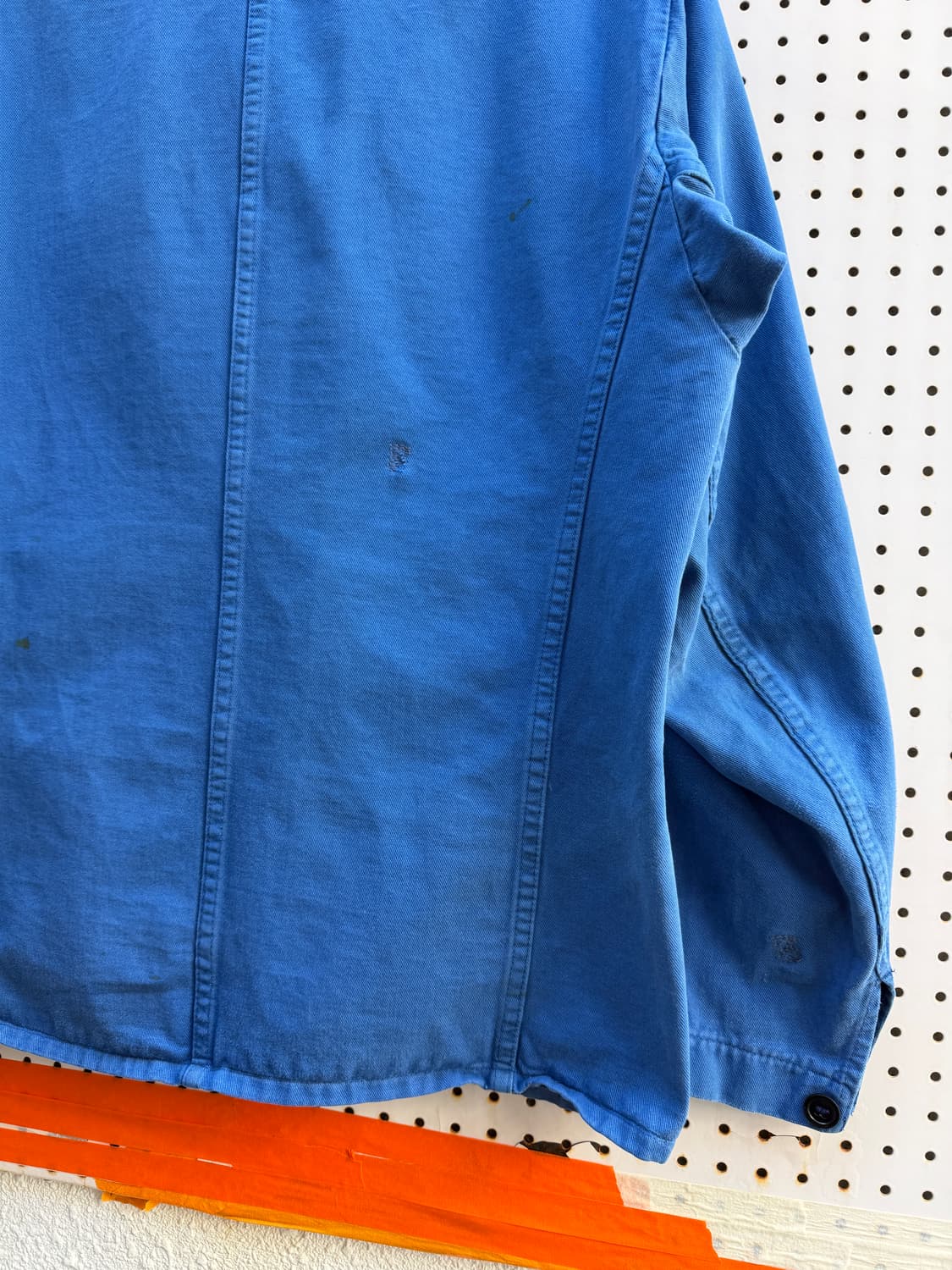 OLD VINTAGE WASHED BLUE REPAIR 프렌치워크자켓 상품이미지8