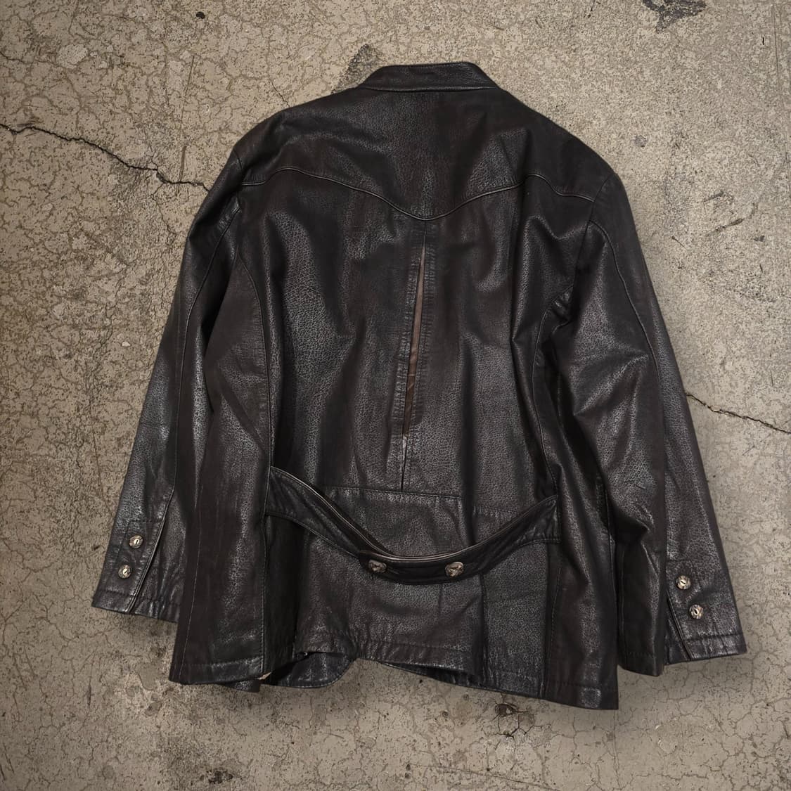 80s vintage Nappa Leather Jacket 상품이미지9