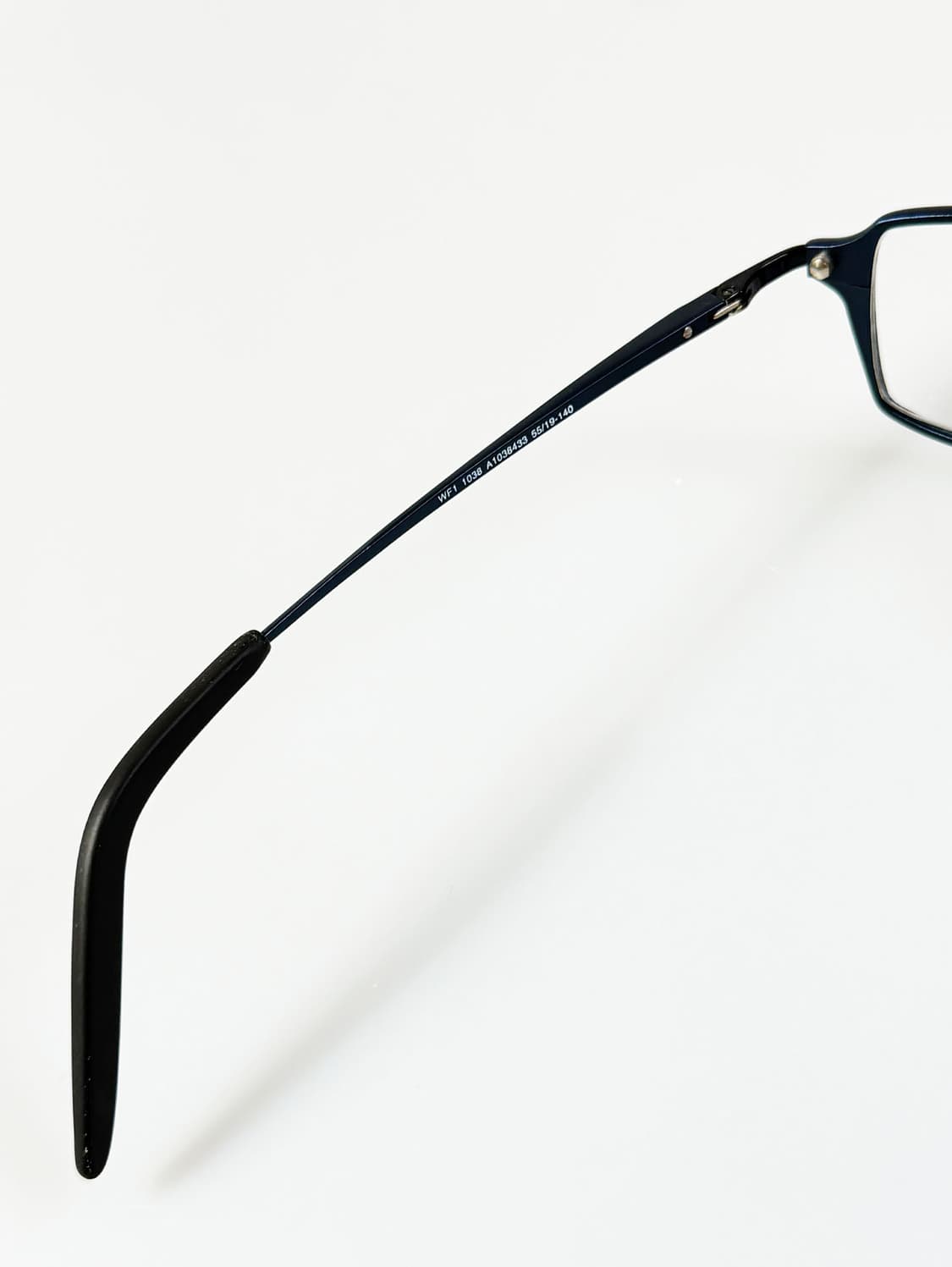 90s WILLIAMS F1 네이비 슬림 스퀘어 메탈 빈티지 안경 상품이미지8