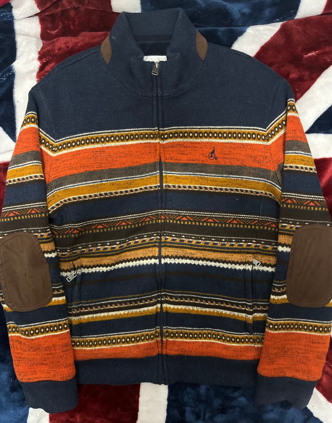 빈폴 남노르딕 니트 집업 가디건 105 상품이미지1