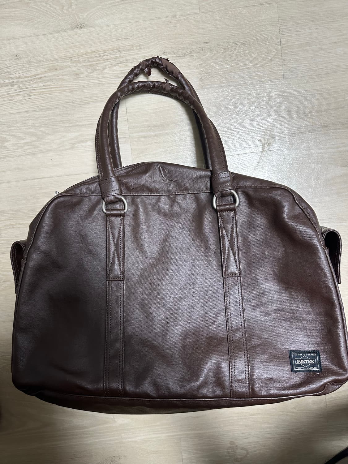 PORTER 요시다 포터 프리스타일 더플백 보스턴백 L 다크 브라운 상품이미지1