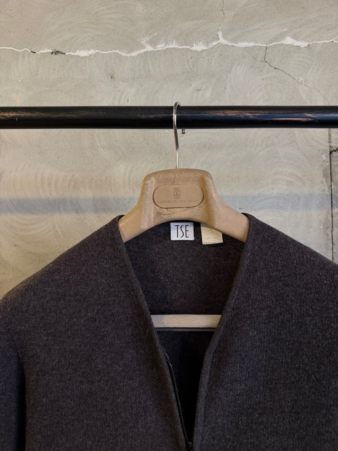 TSE 짚업 가디건 55 상품이미지3