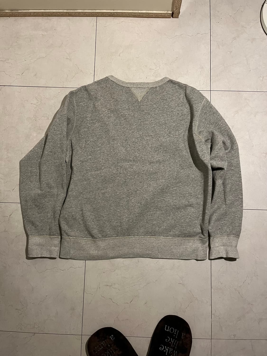 폴로 랄프로렌 신형 RL 그레이 스웻셔츠 xl 상품이미지3