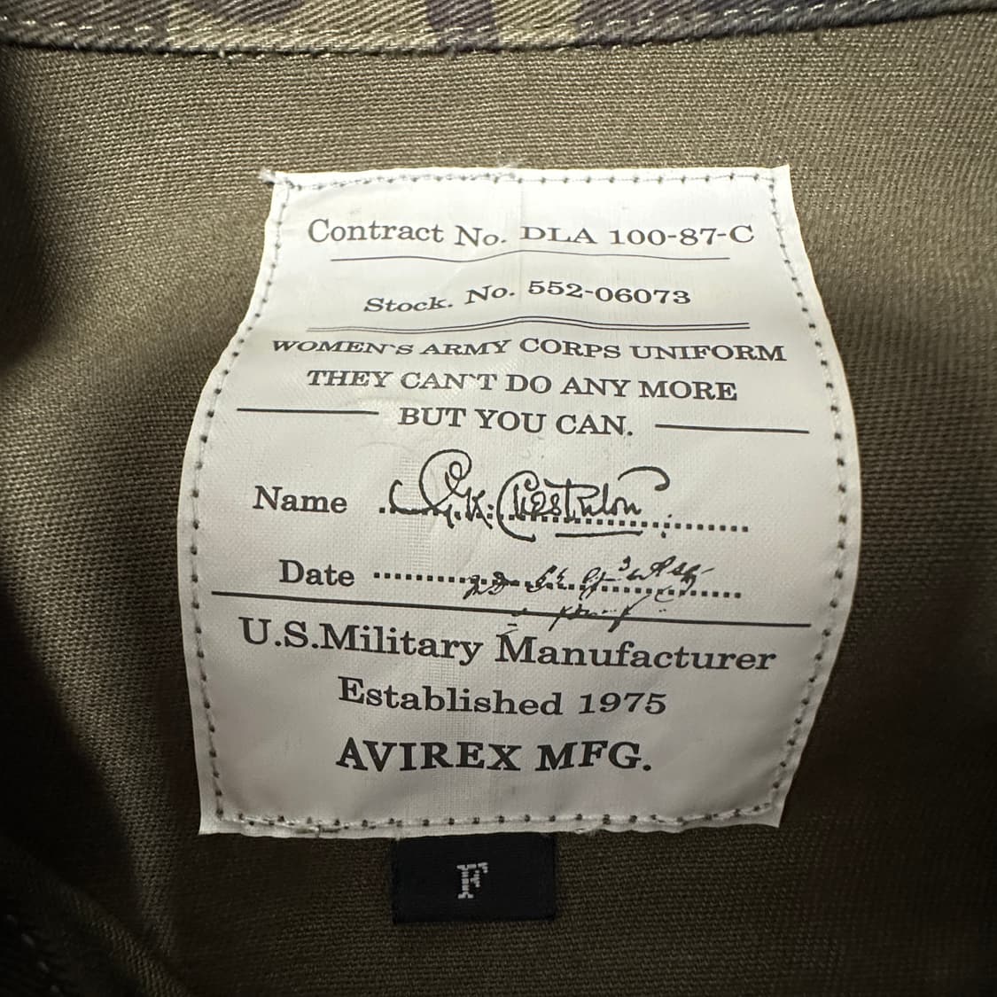 AVIREX military camo shirt jacket 상품이미지3