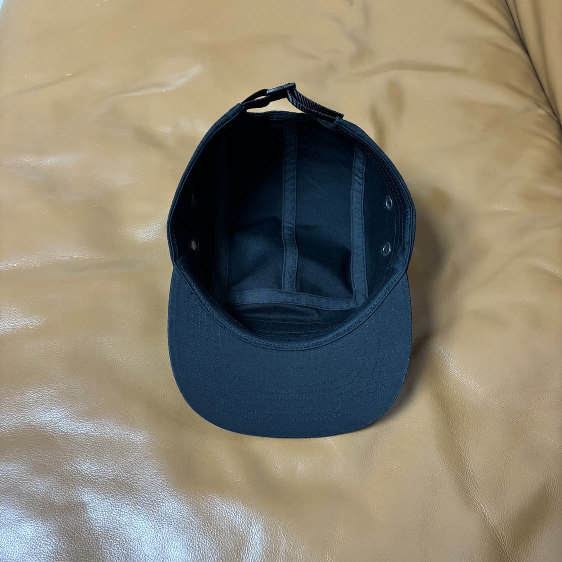 Supreme 슈프림 밀리터리 워시드 블랙 캠프캡 모자 (Black) 상품이미지6