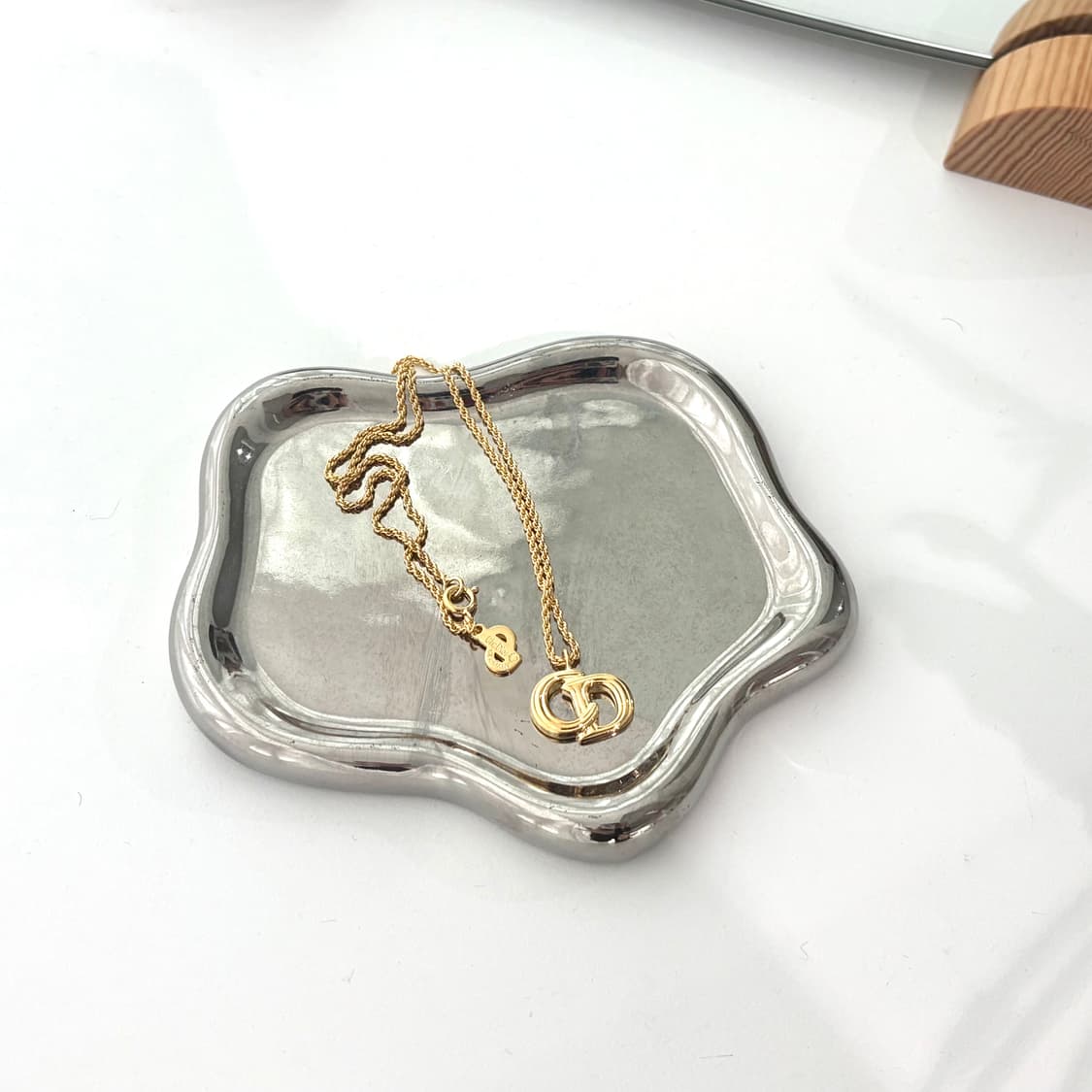 크리스찬 디올 CD 로고 목걸이 결버전 상품이미지2