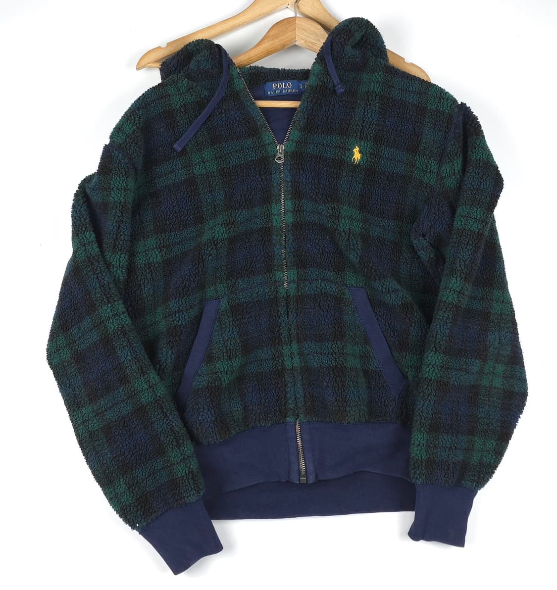 [S] 폴로 랄프로렌 타탄체크 후드플리스 상품이미지1