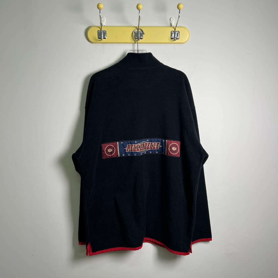 Pelle Pelle 펠레펠레 블랙 플리스 자켓 L 상품이미지2