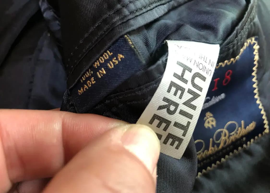 브룩스 브라더스 by 1818 매디슨-로로 피아나 패브릭 블레이저 상품이미지9