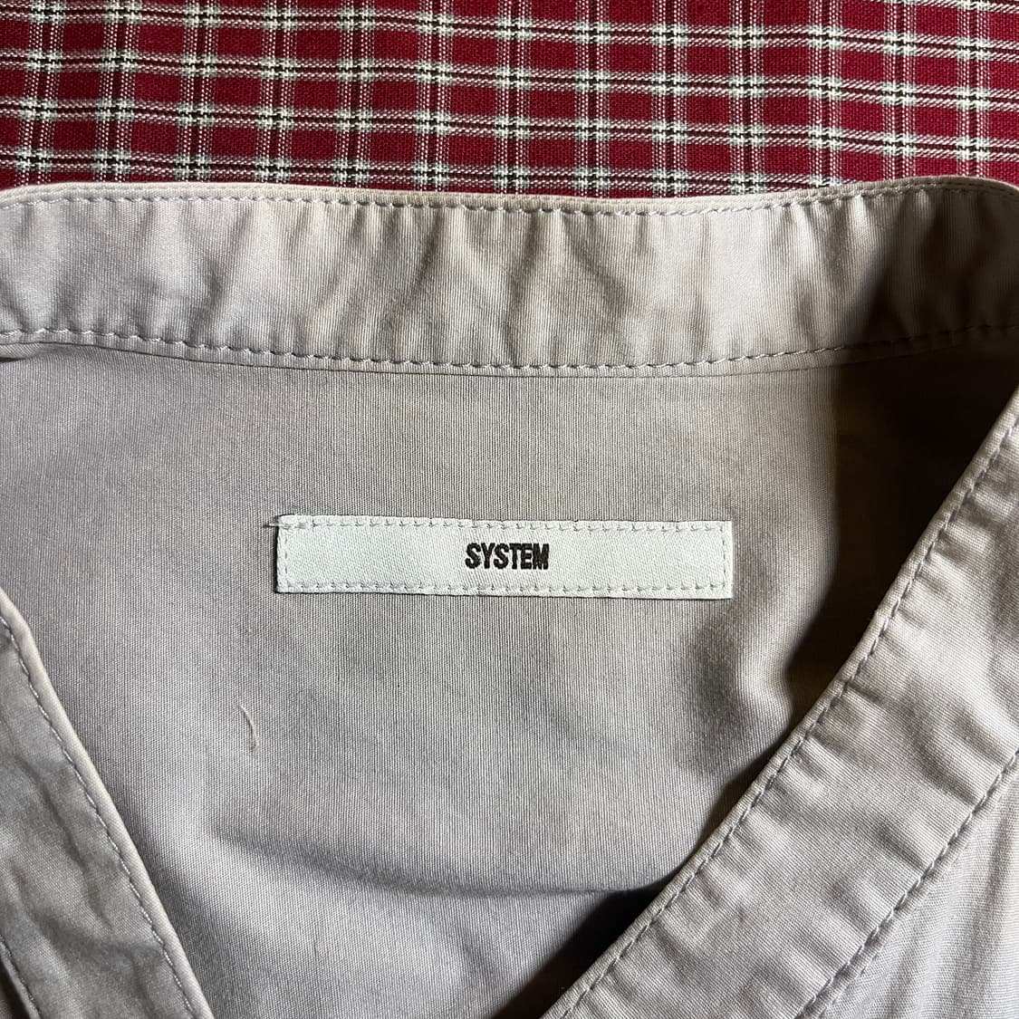 시스템 헨리넥 셔츠 상품이미지5