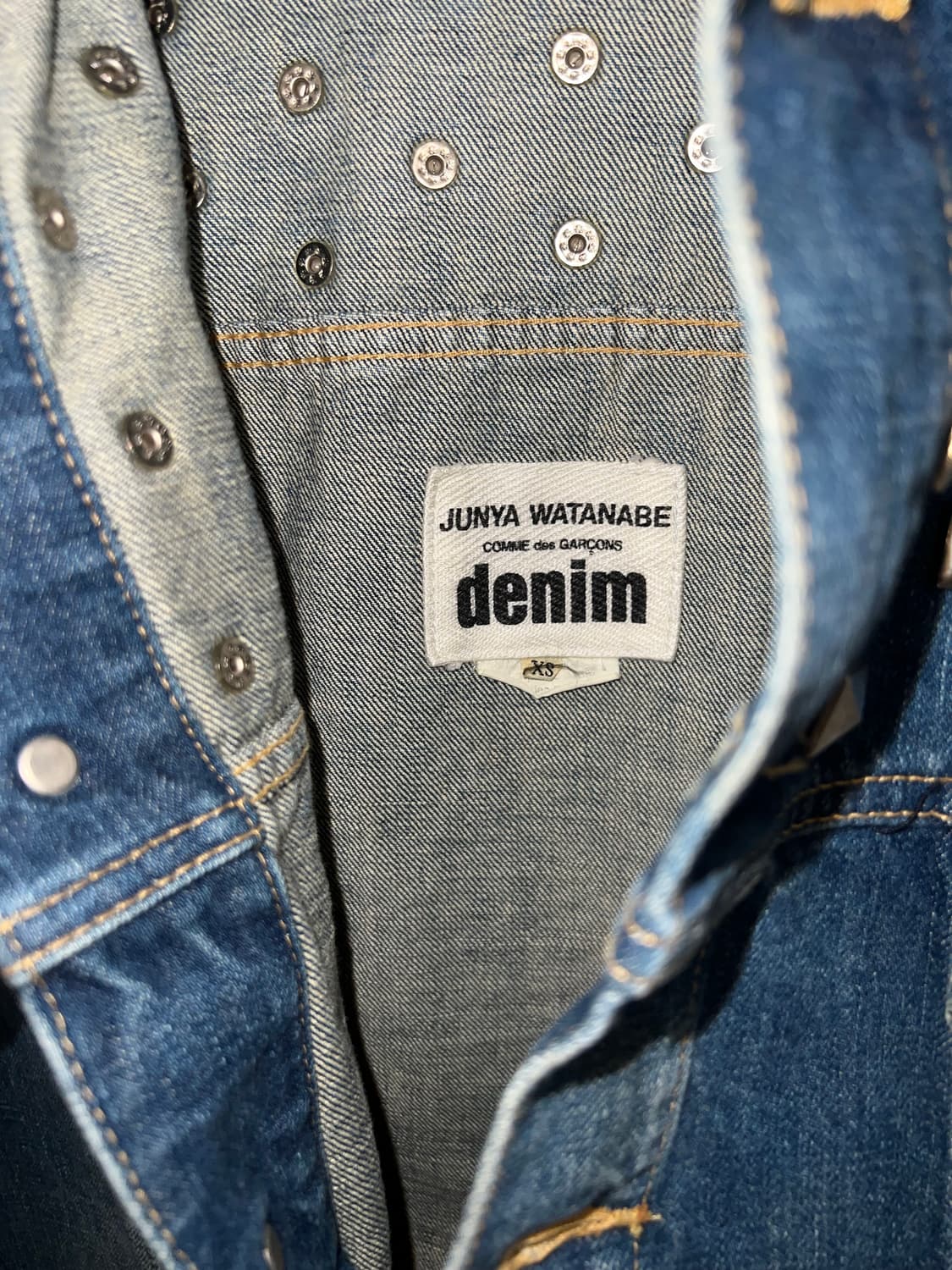 2016 준야 와타나베 오리지널 스터드 데님 자켓 상품이미지6