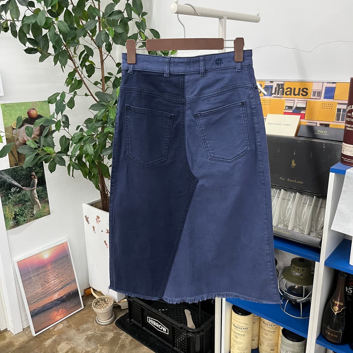 바움운드페르드가르텐 데님 스커트 36 상품이미지4