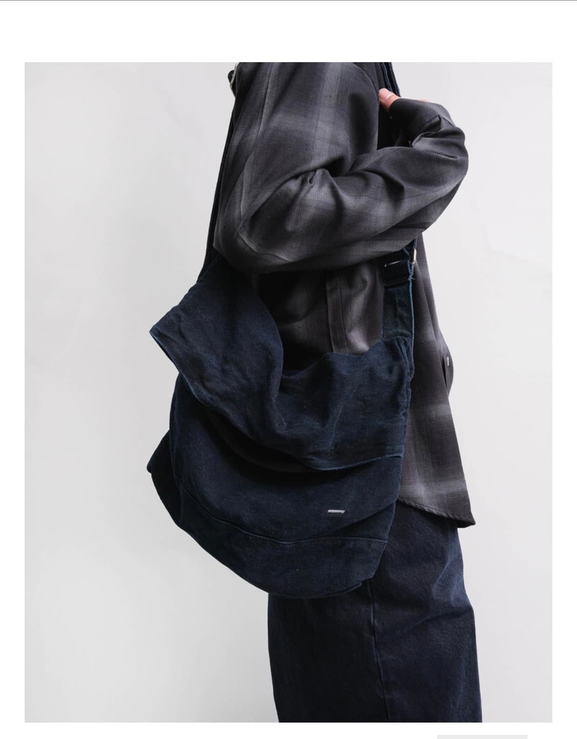 월스와일무브먼트 파라슈트 백(워시드 인디고) 상품이미지1