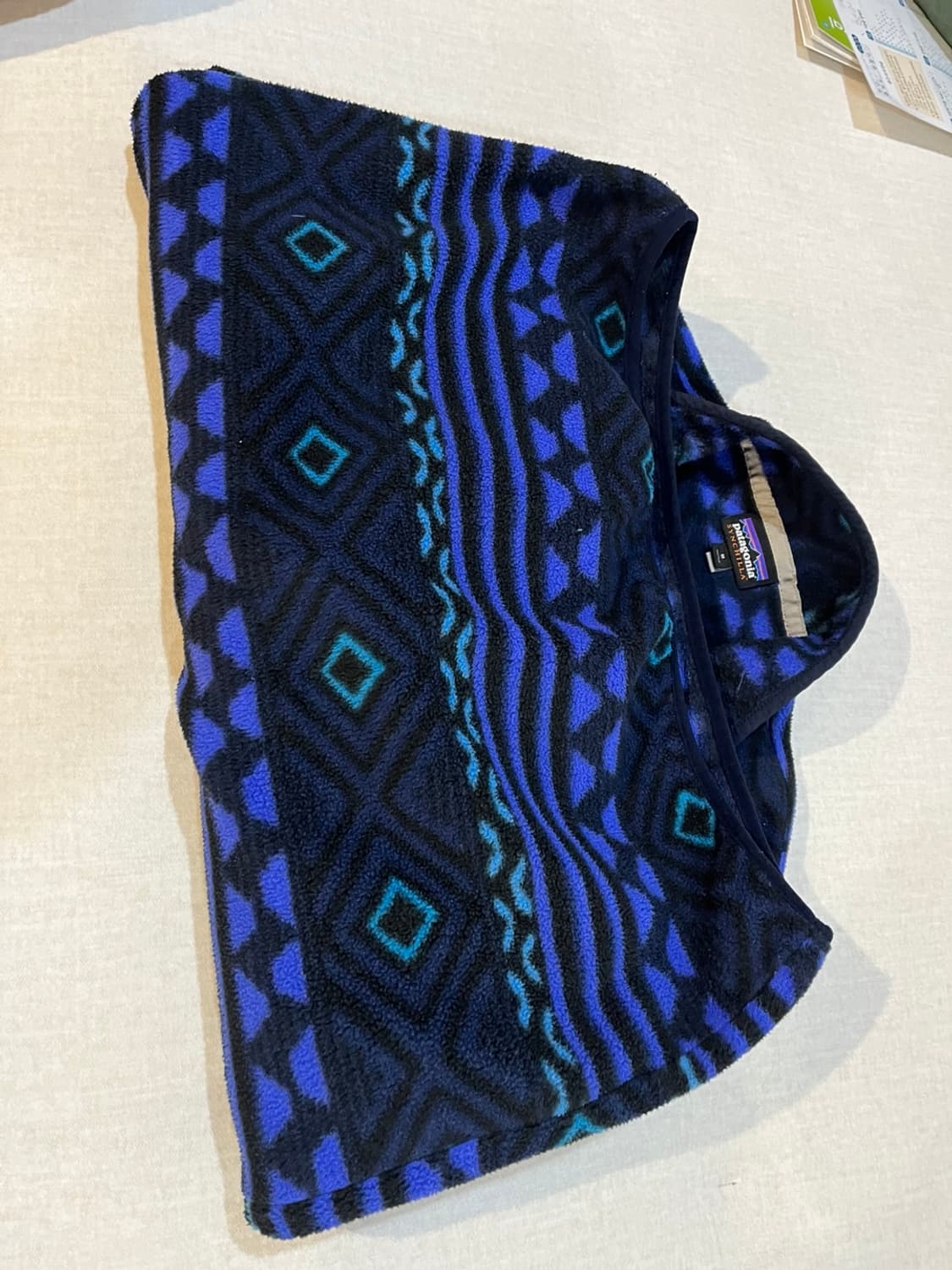 파타고니아 아즈텍 패턴 헤비웨이트 신칠라 16년 민트급 맨-m 상품이미지7