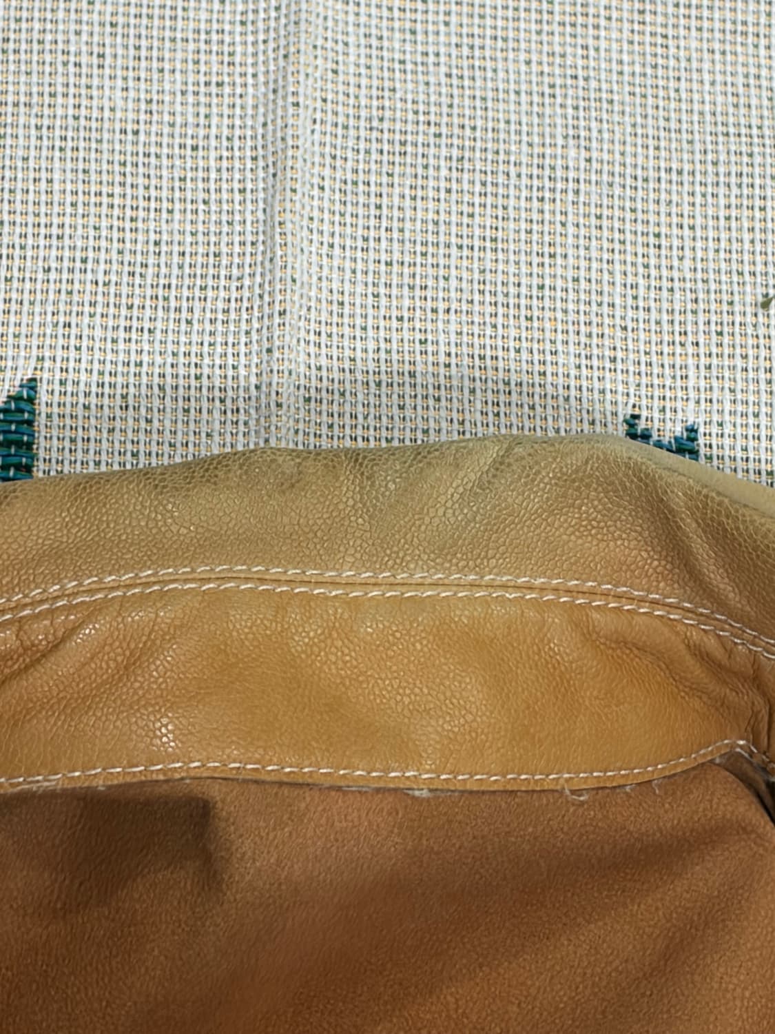 투모로우랜드 이태리 별주 레더 트러커 자켓 상품이미지8