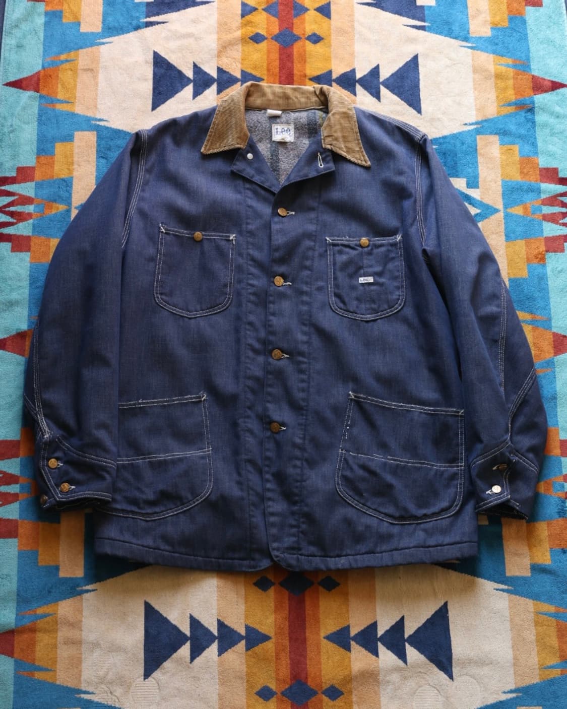 리 70s 81-Lj 데님 커버올 자켓 상품이미지1