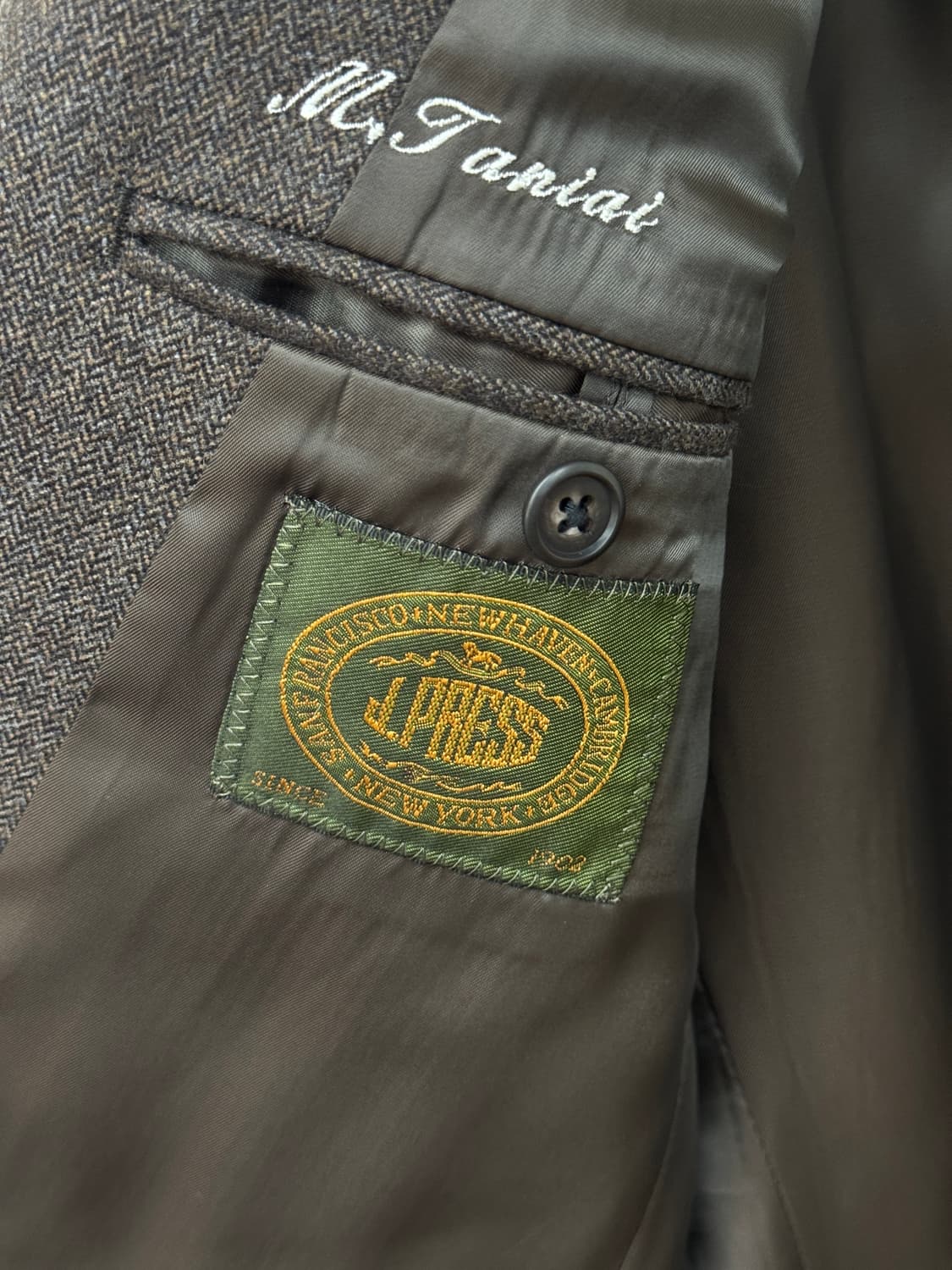 00s 제이프레스 헤링본 자켓(O78) 상품이미지4